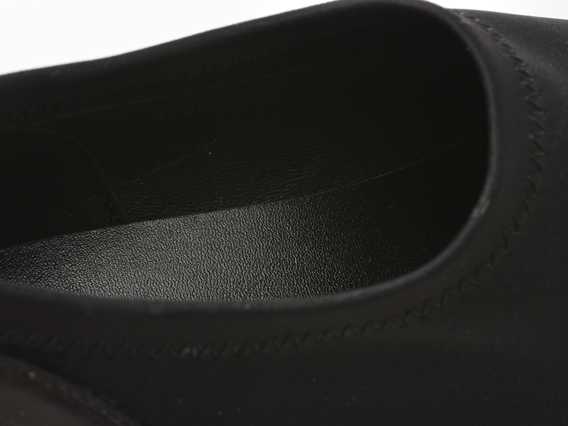 Pantofi EPICA negri, S146, din material textil