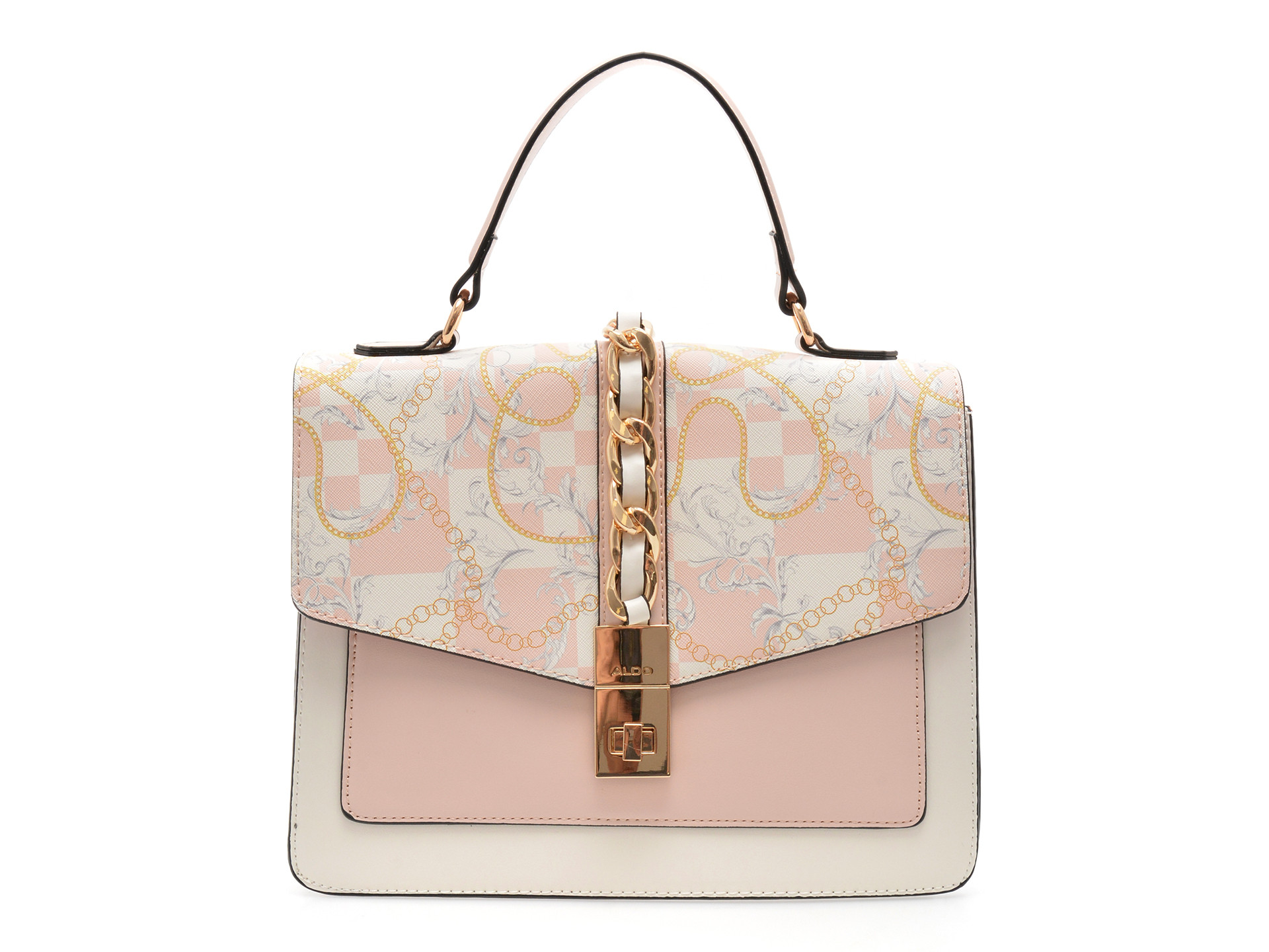 Geanta ALDO nude, CONTAENNA 953, din piele ecologica