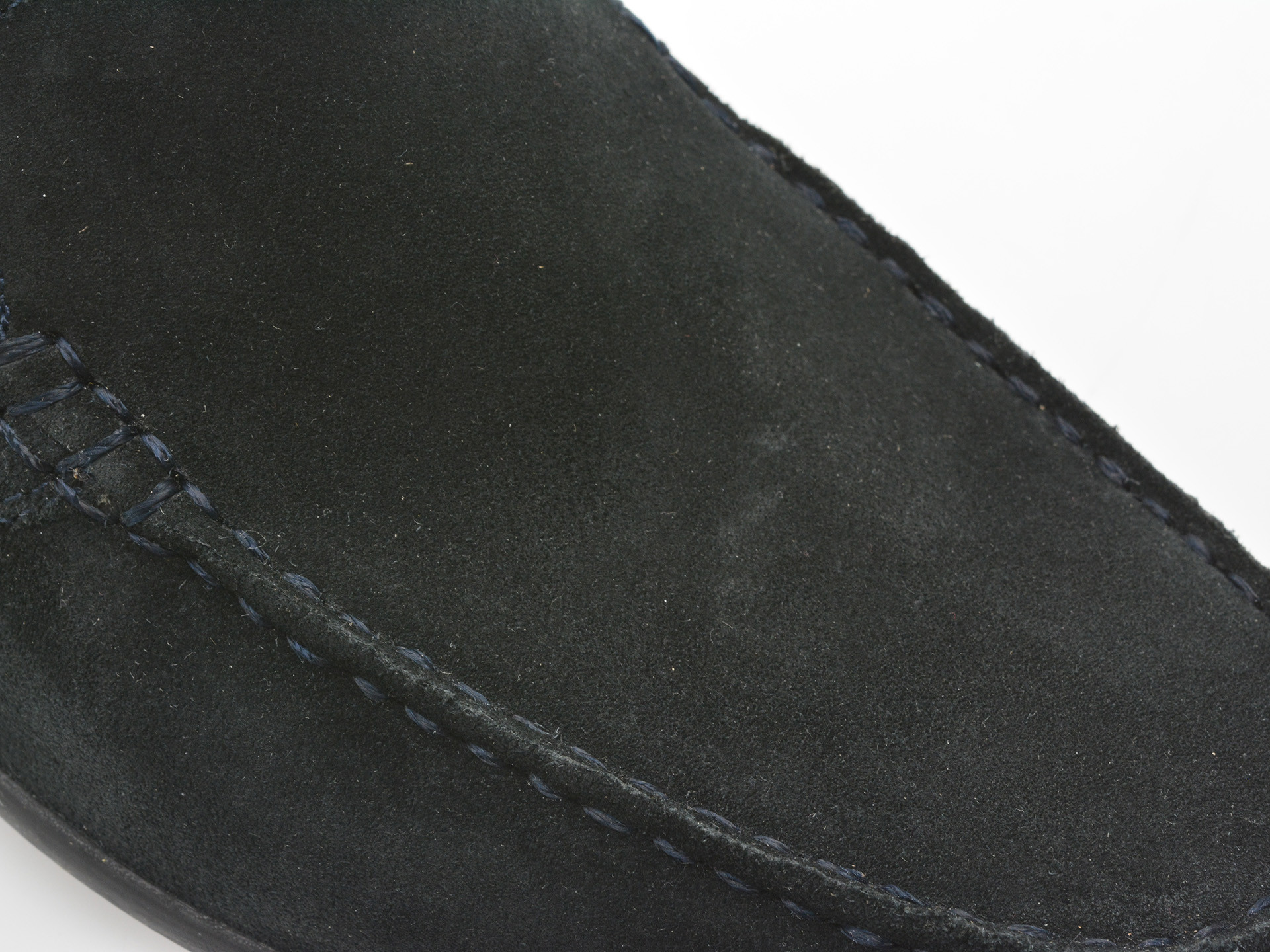 Mocasini GEOX bleumarin, U450WB, din piele intoarsa