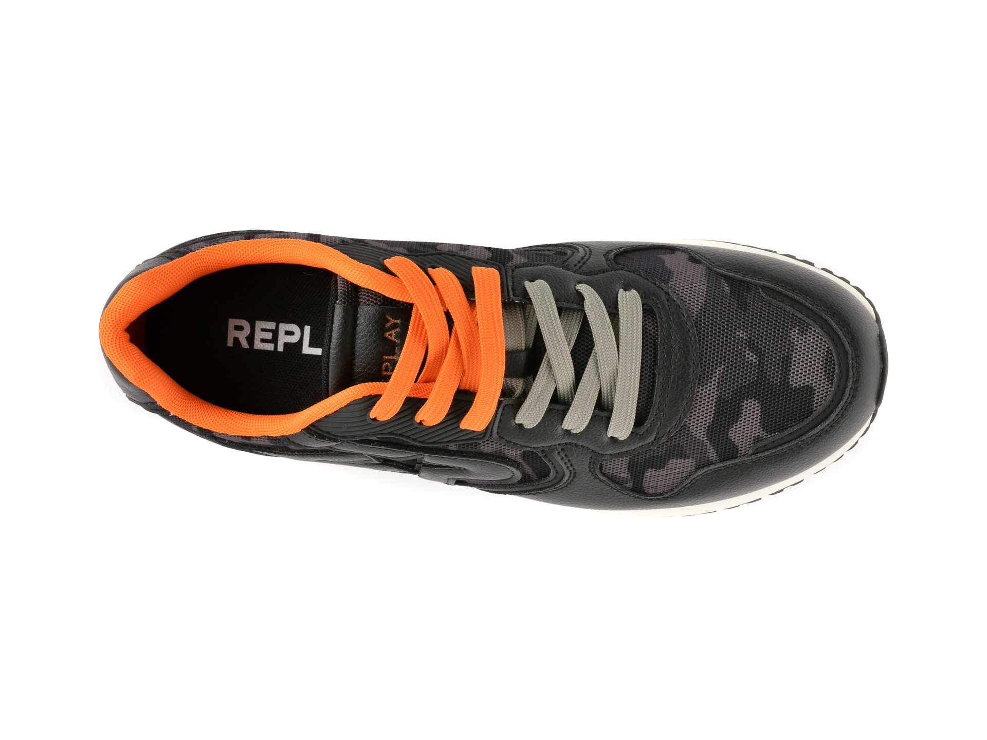 Pantofi sport REPLAY negri, MS9I07T, din material textil