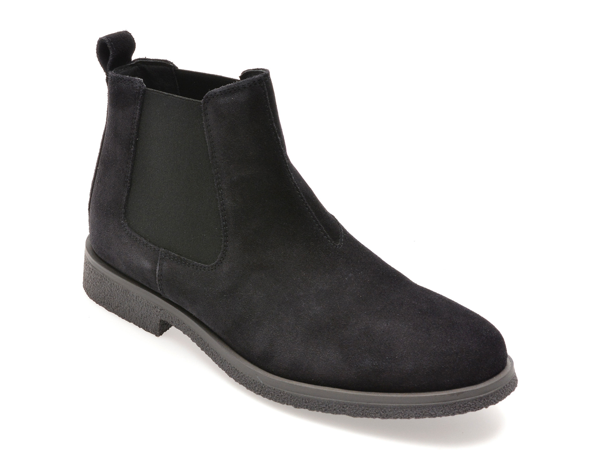 Ghete GEOX bleumarin, U2658A, din piele intoarsa