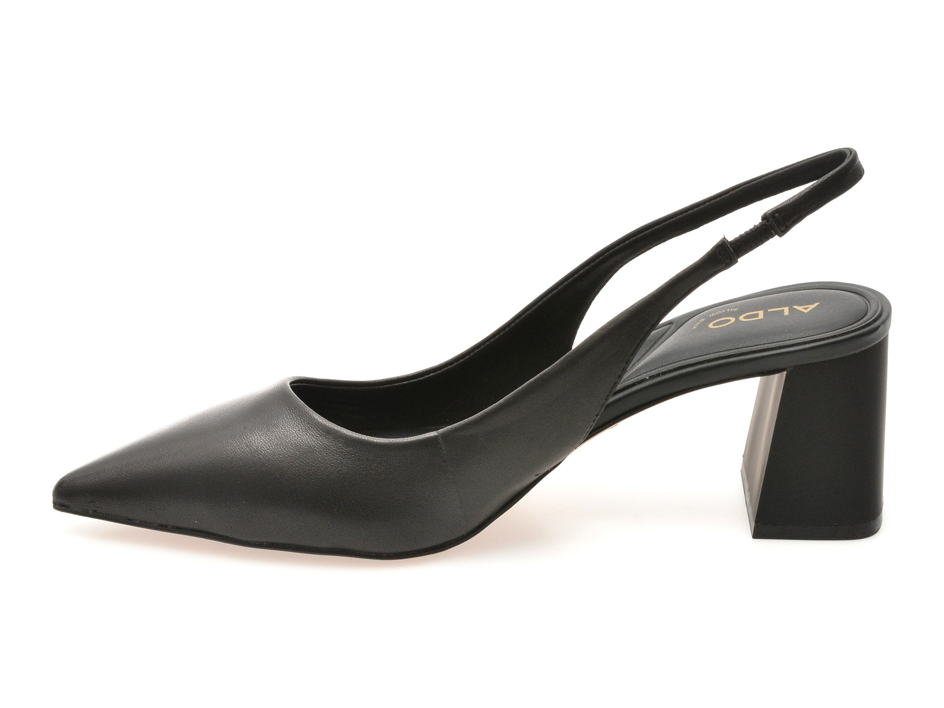 Pantofi ALDO negri, ULIANA 001, din piele naturala