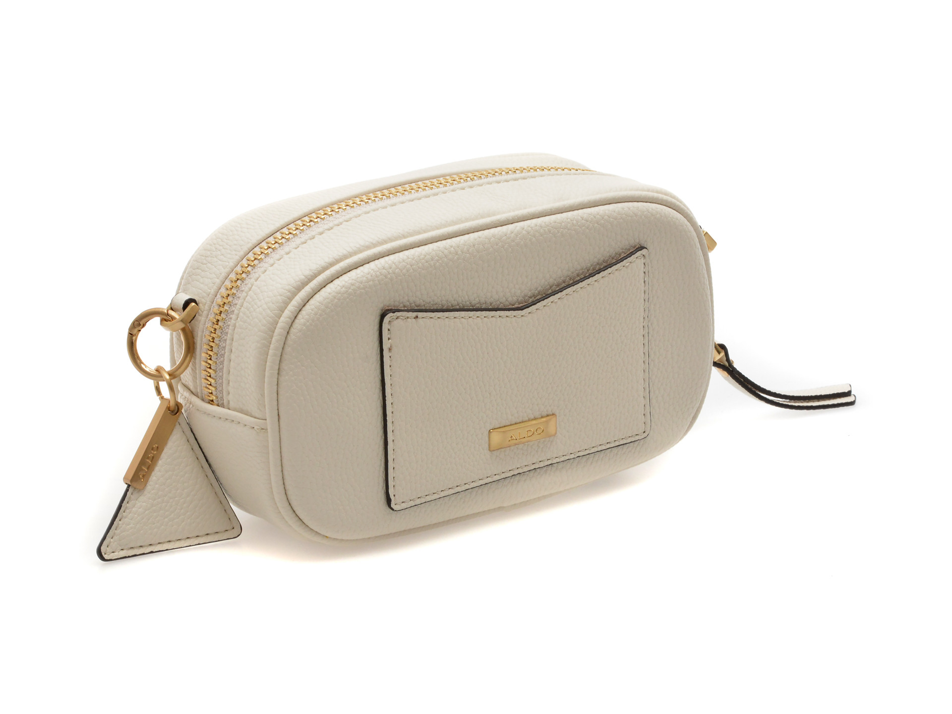 Geanta ALDO alba, MOANAH 168, din piele ecologica