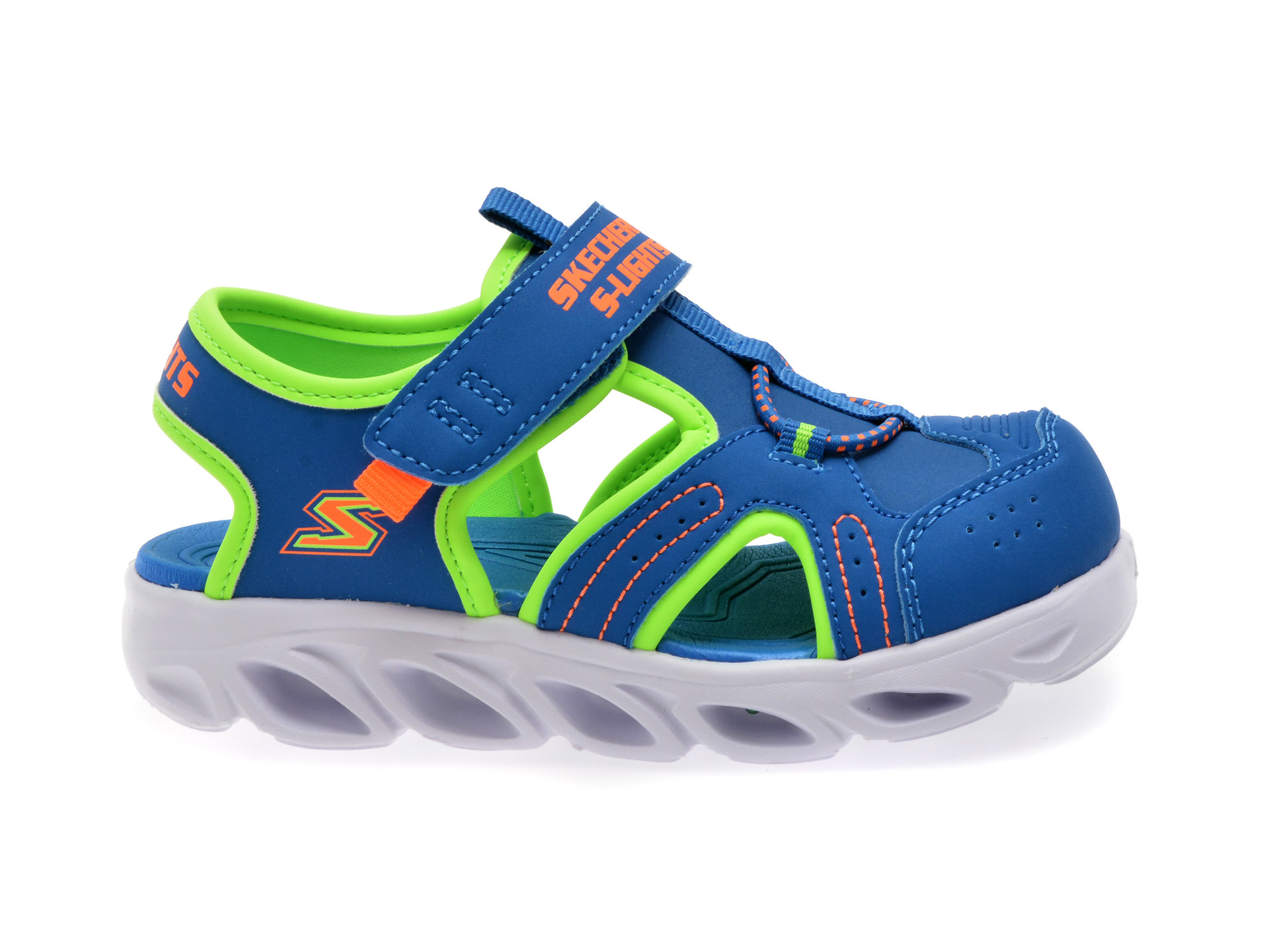 Pantofi sport SKECHERS albastri, HYPNO-SPLASH, din material textil