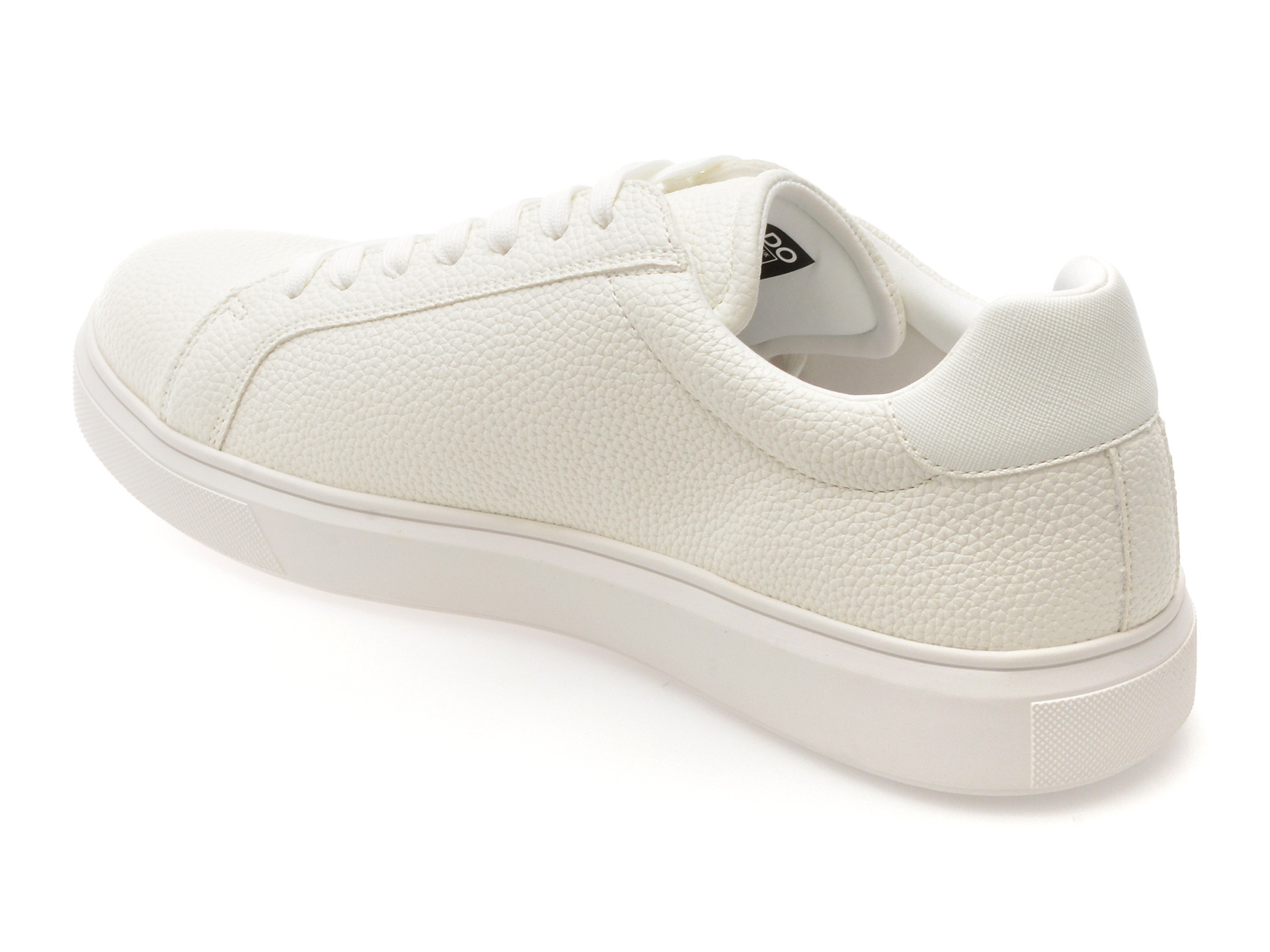 Pantofi sport ALDO albi, CLUBMEMBER 100, din piele ecologica