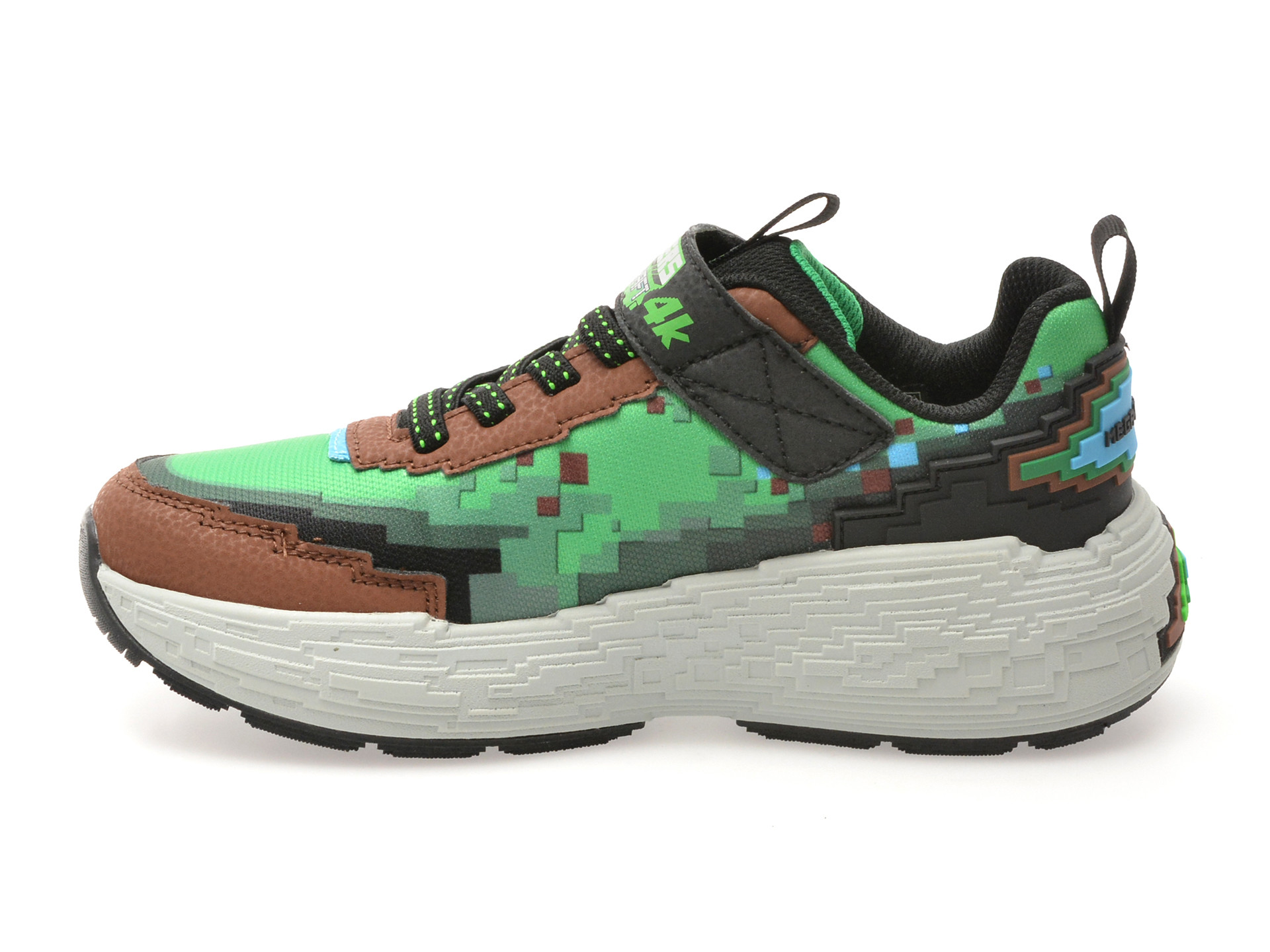 Pantofi sport SKECHERS maro, MEGA-CRAFT 4K, din material textil