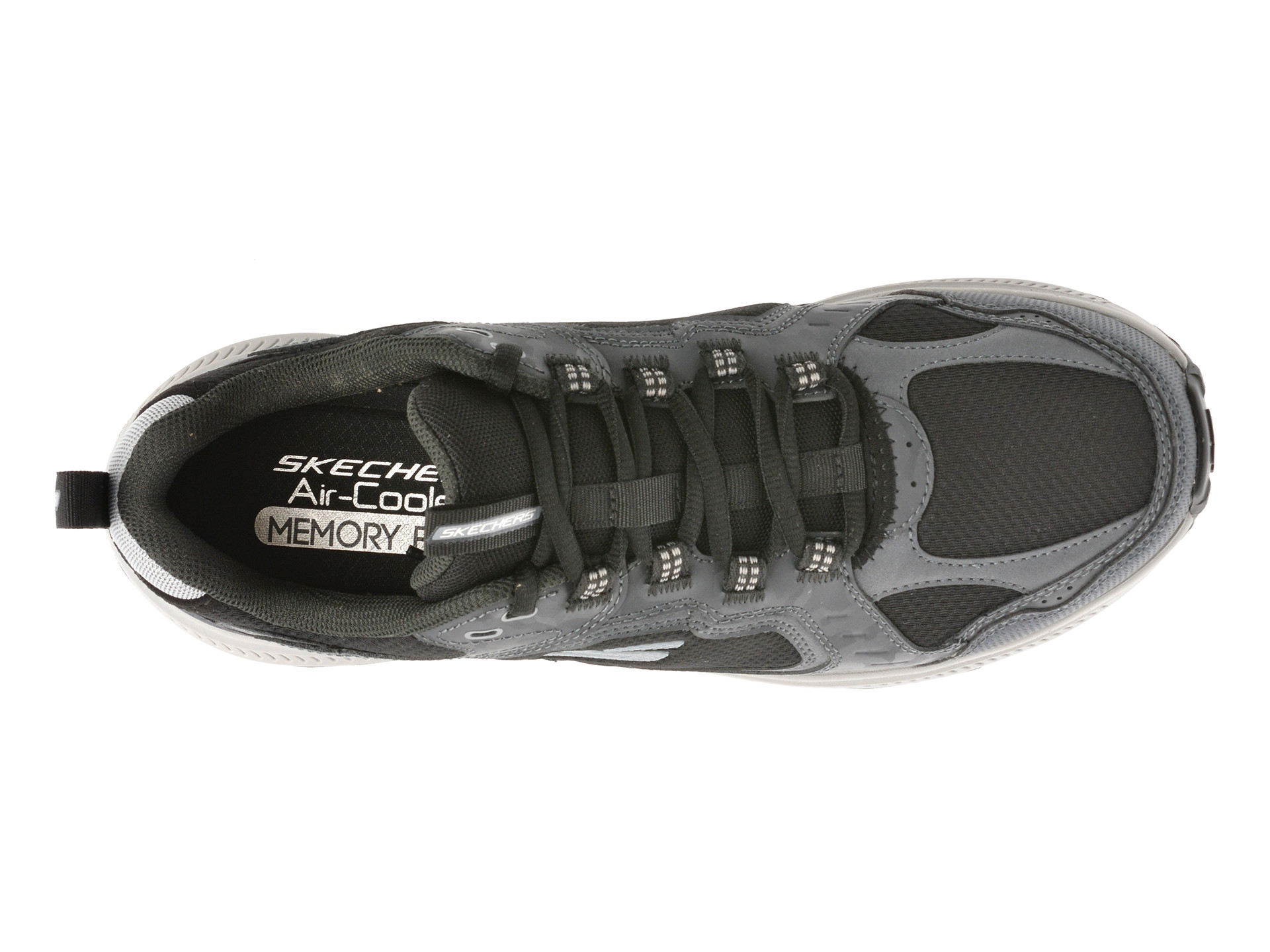 Pantofi sport SKECHERS gri, RIDGESTAR, din material textil