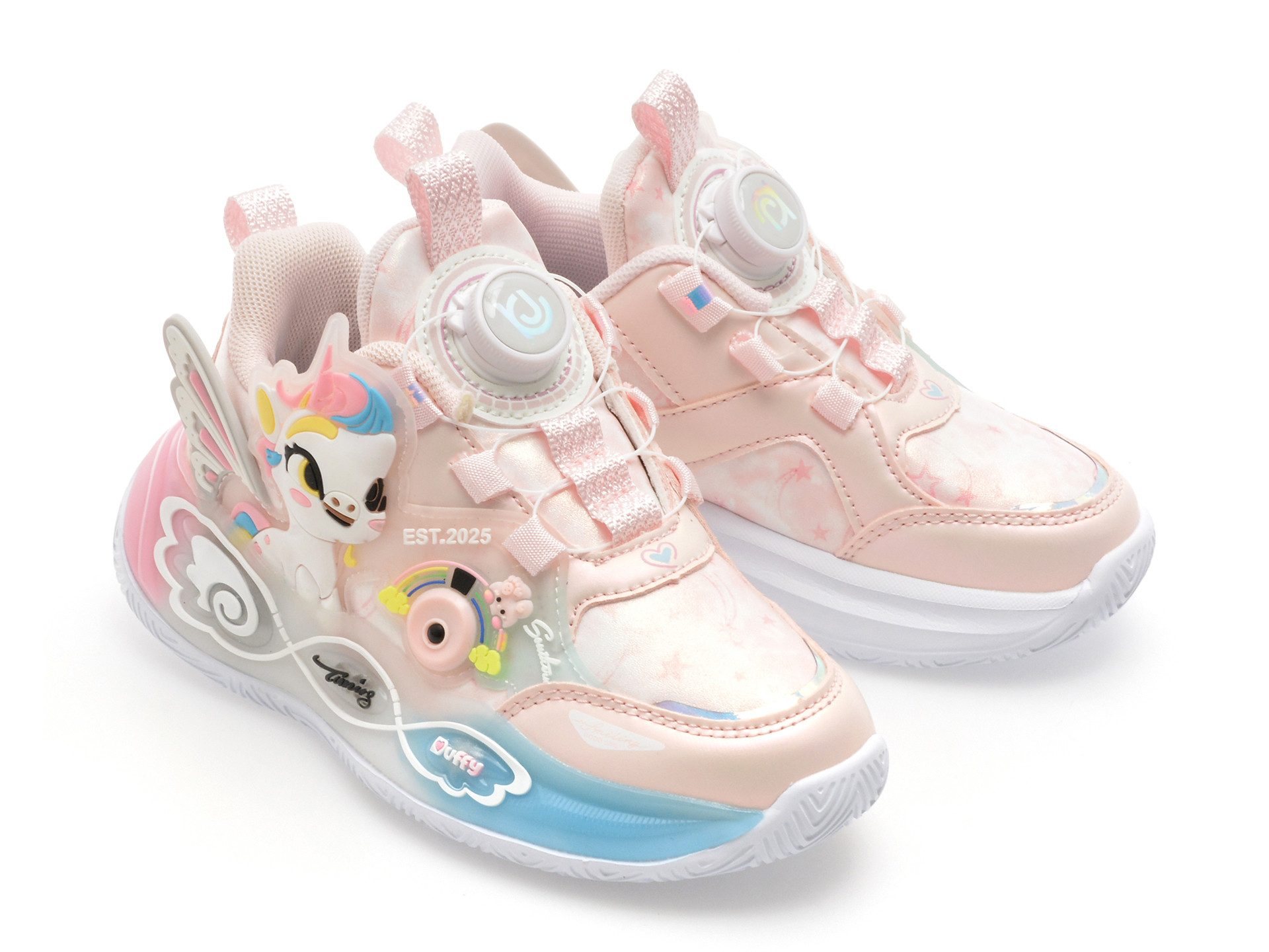 Pantofi sport SELECTION KIDS roz, 910, din piele ecologica