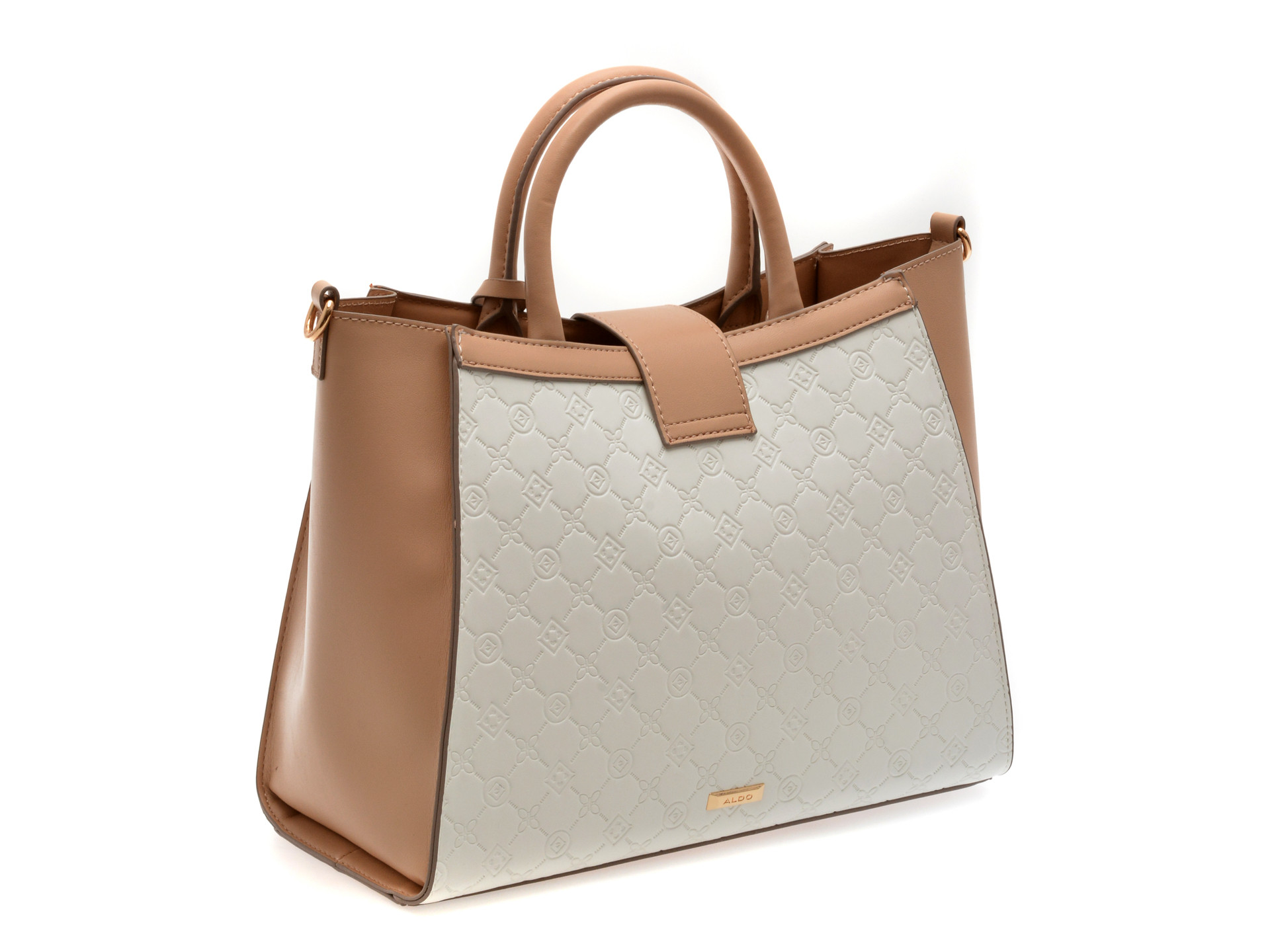 Geanta ALDO bej, CRELALLY 110, din piele ecologica