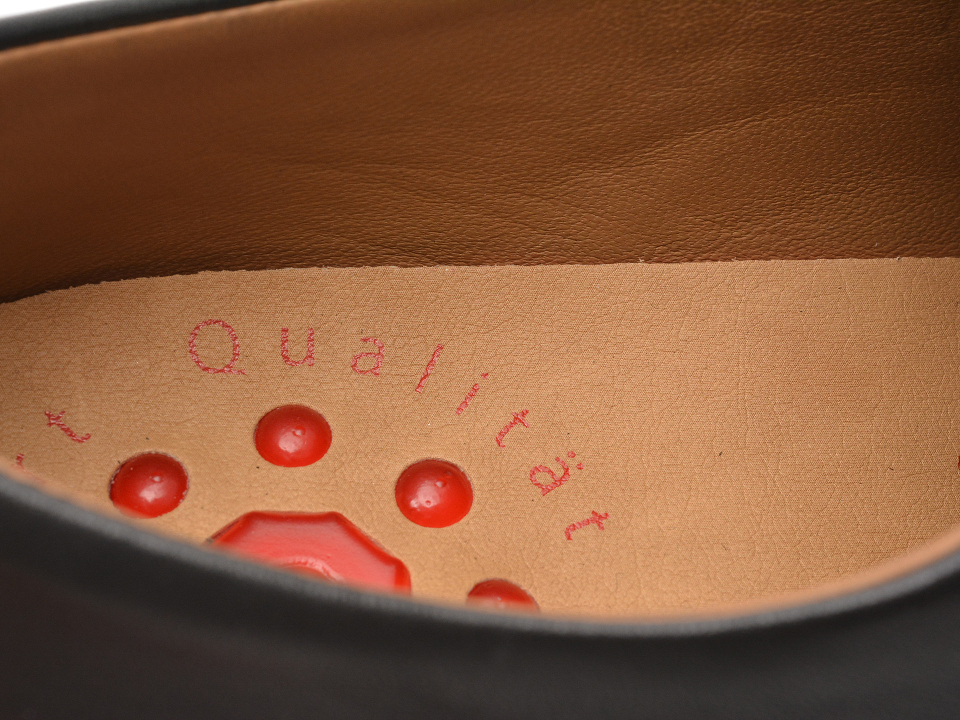 Pantofi eleganti OTTER negri, E301, din piele naturala