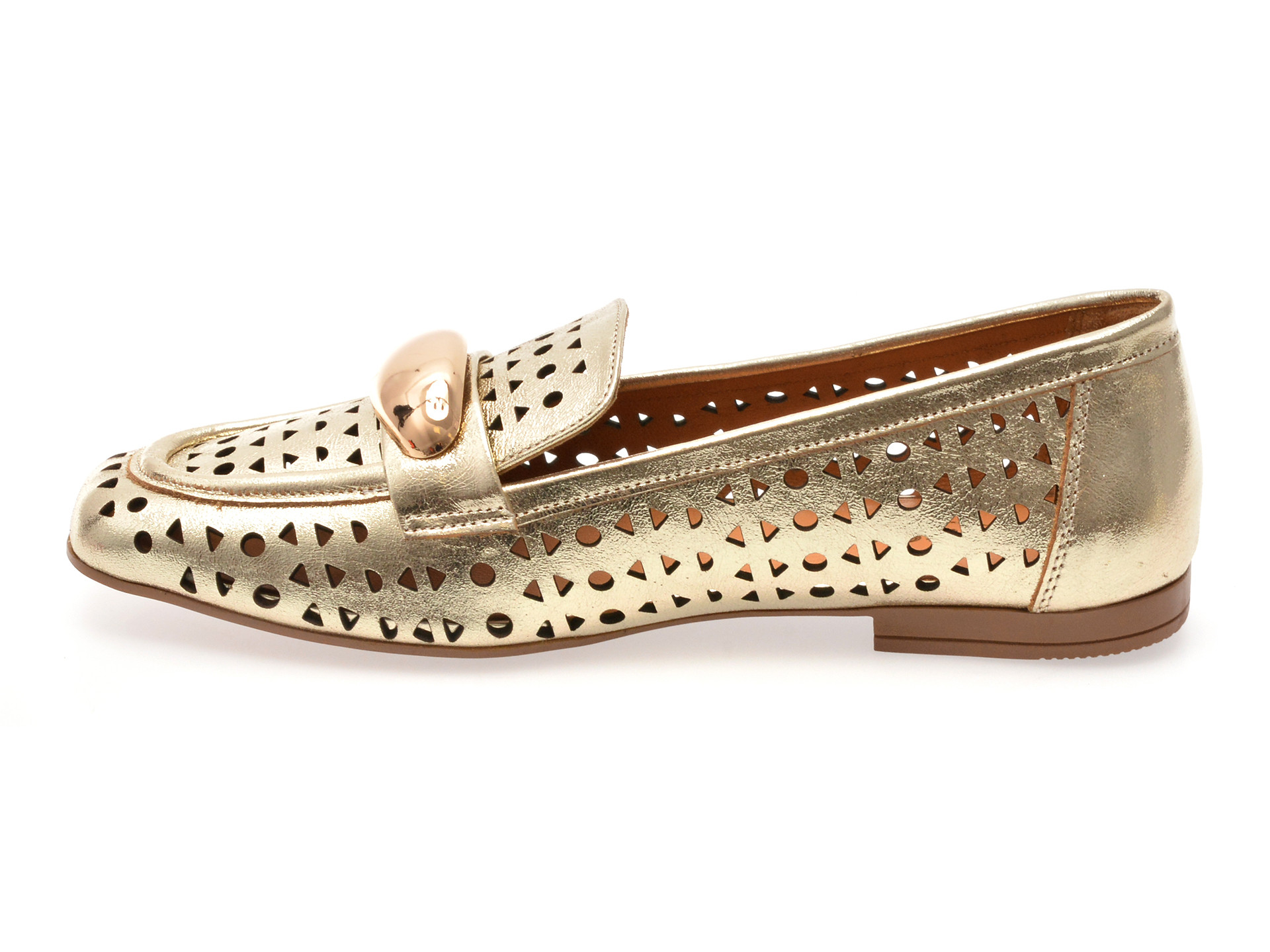 Mocasini image aurii 2842853 din piele naturala