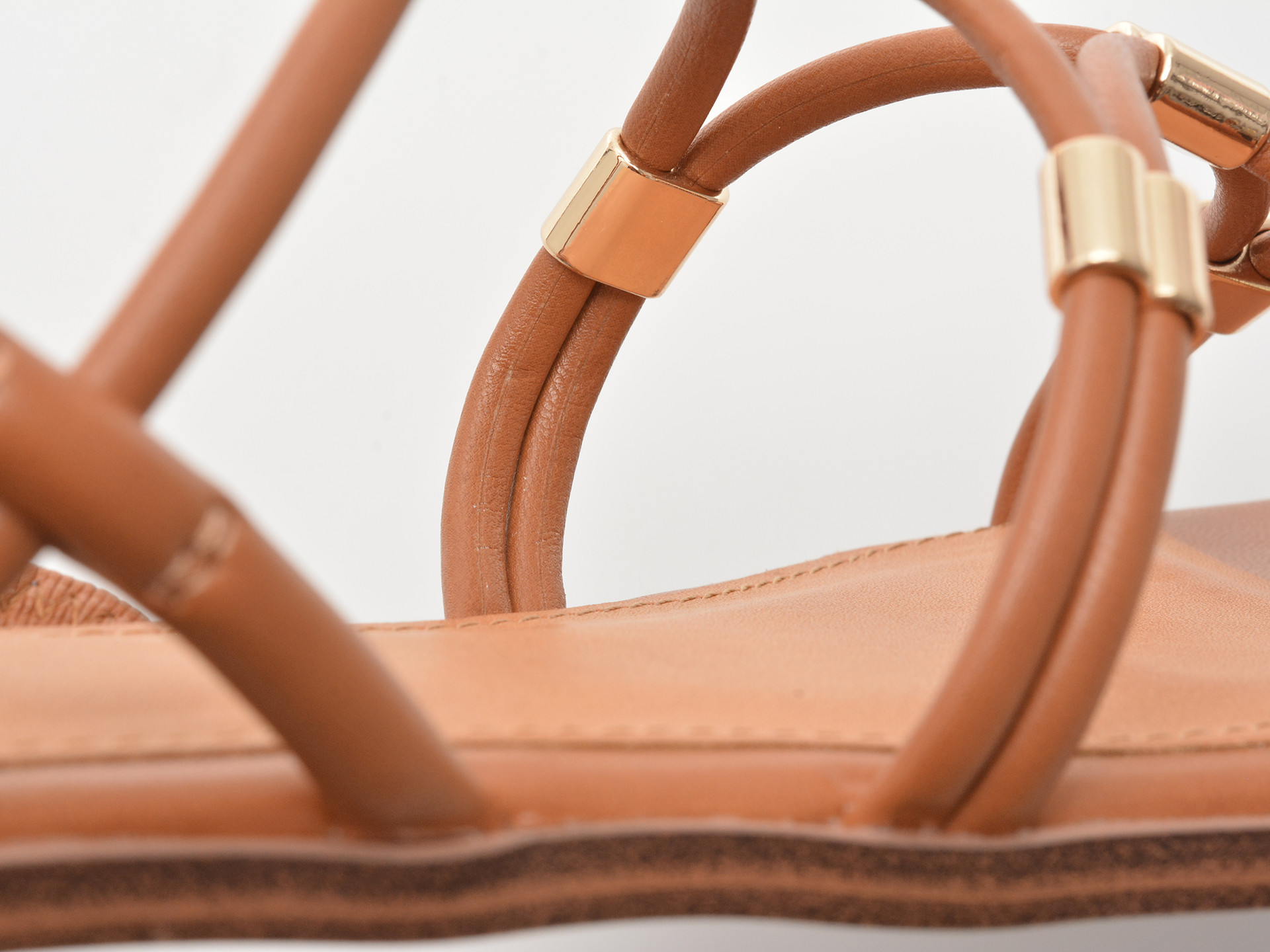 Sandale ALDO maro, BYCHAN 210, din piele ecologica