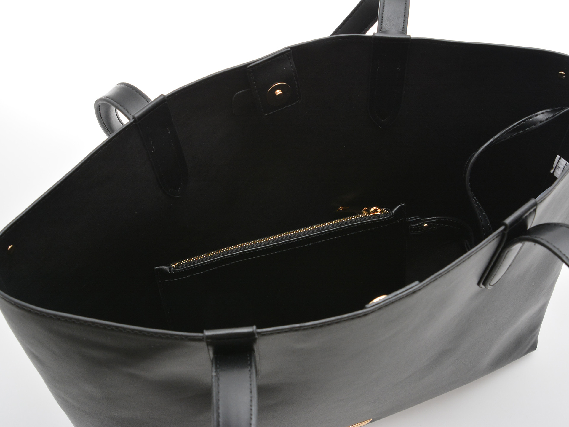 Geanta ALDO neagra, TAMMERA 001, din piele ecologica