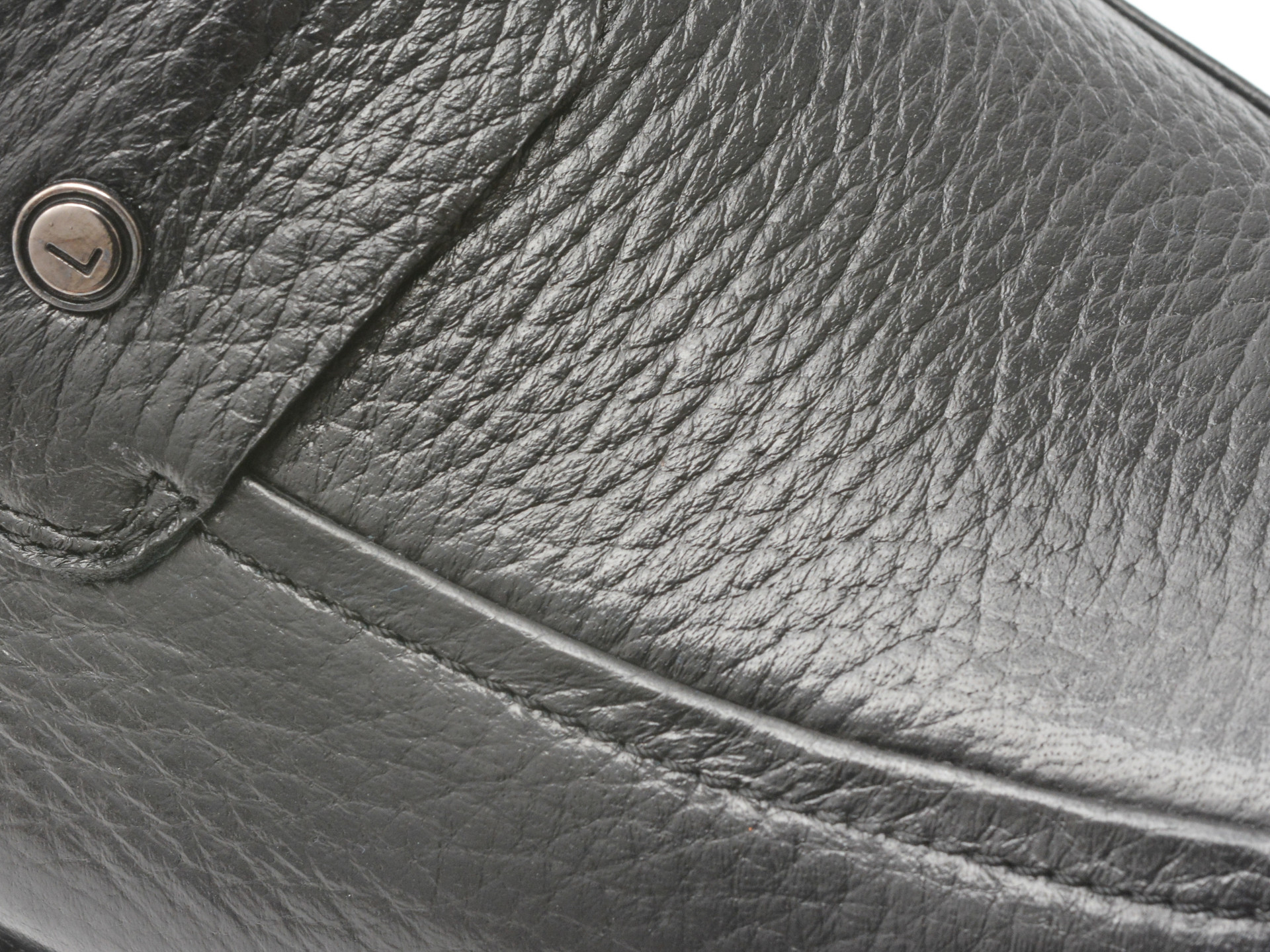 Mocasini eleganti LE COLONEL negri, 48797, din piele naturala