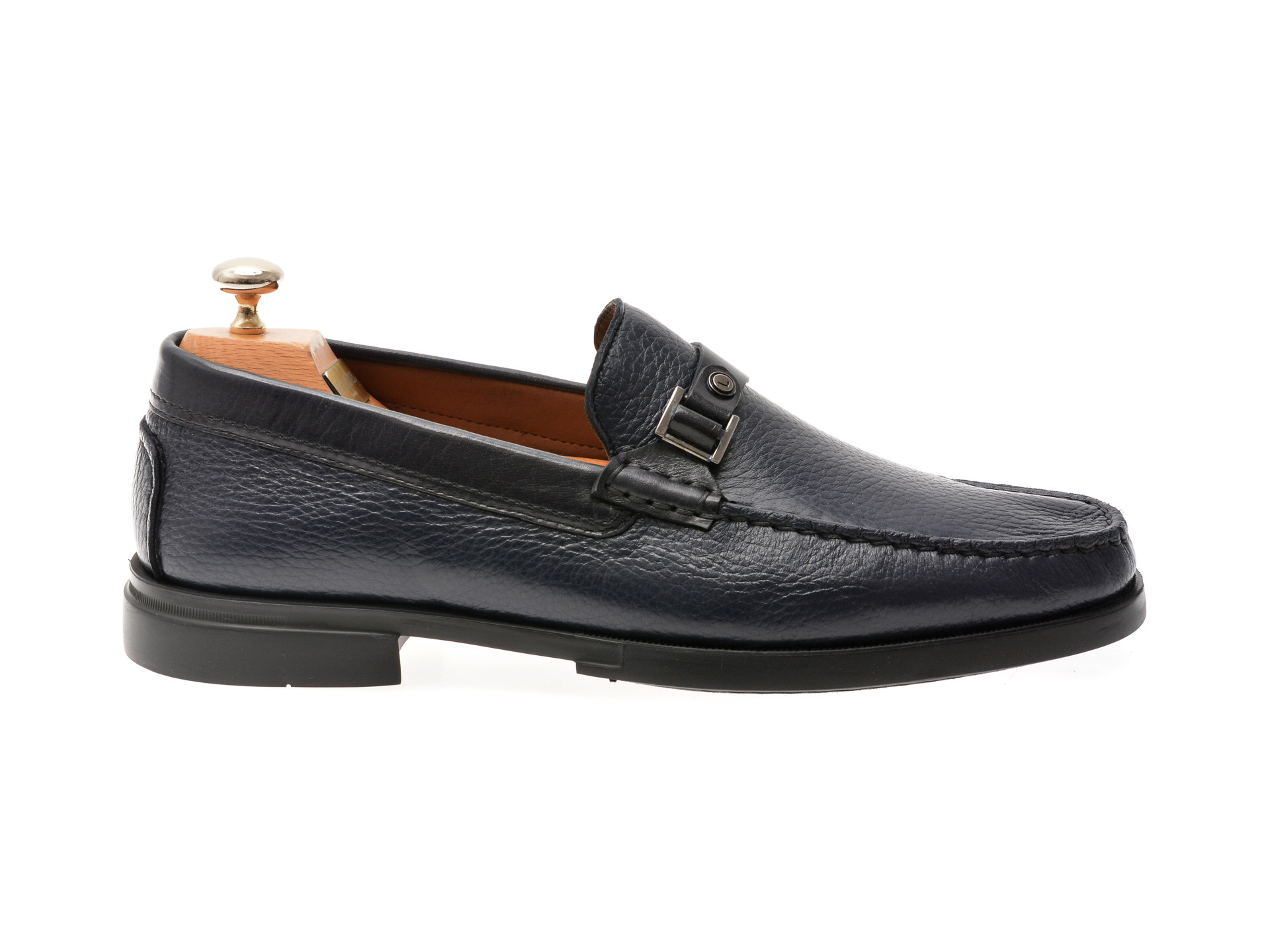 Mocasini eleganti LE COLONEL bleumarin, 482134, din piele naturala