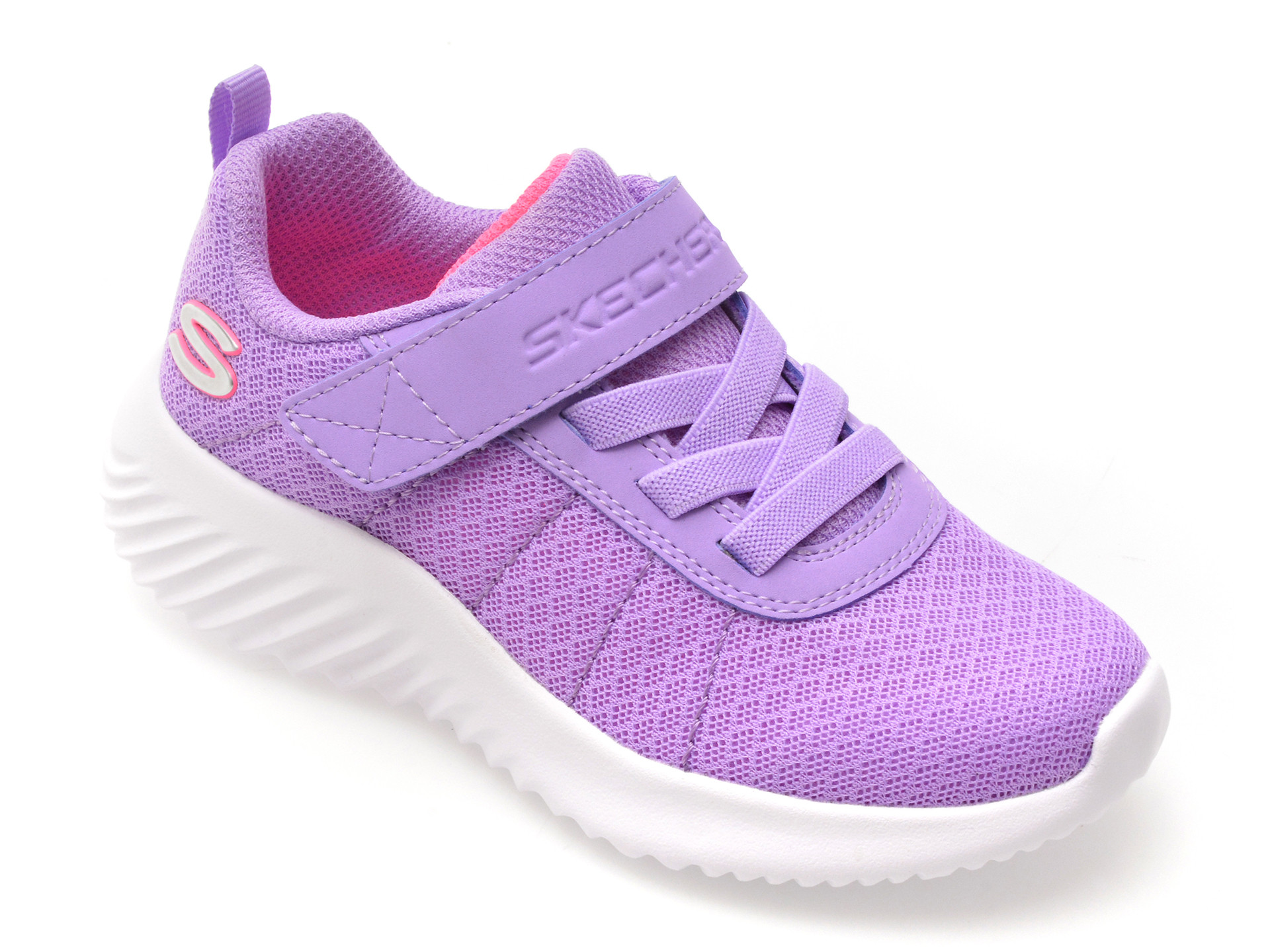 Pantofi sport SKECHERS mov, BOUNDER, din material textil