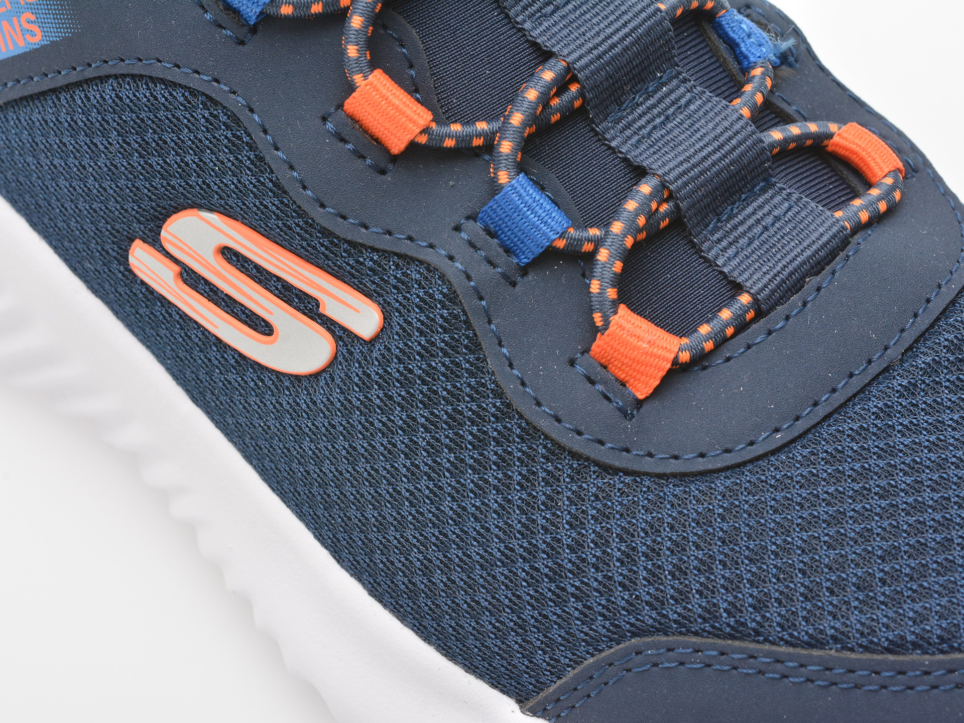 Pantofi sport SKECHERS bleumarin, BOUNDER, din material textil