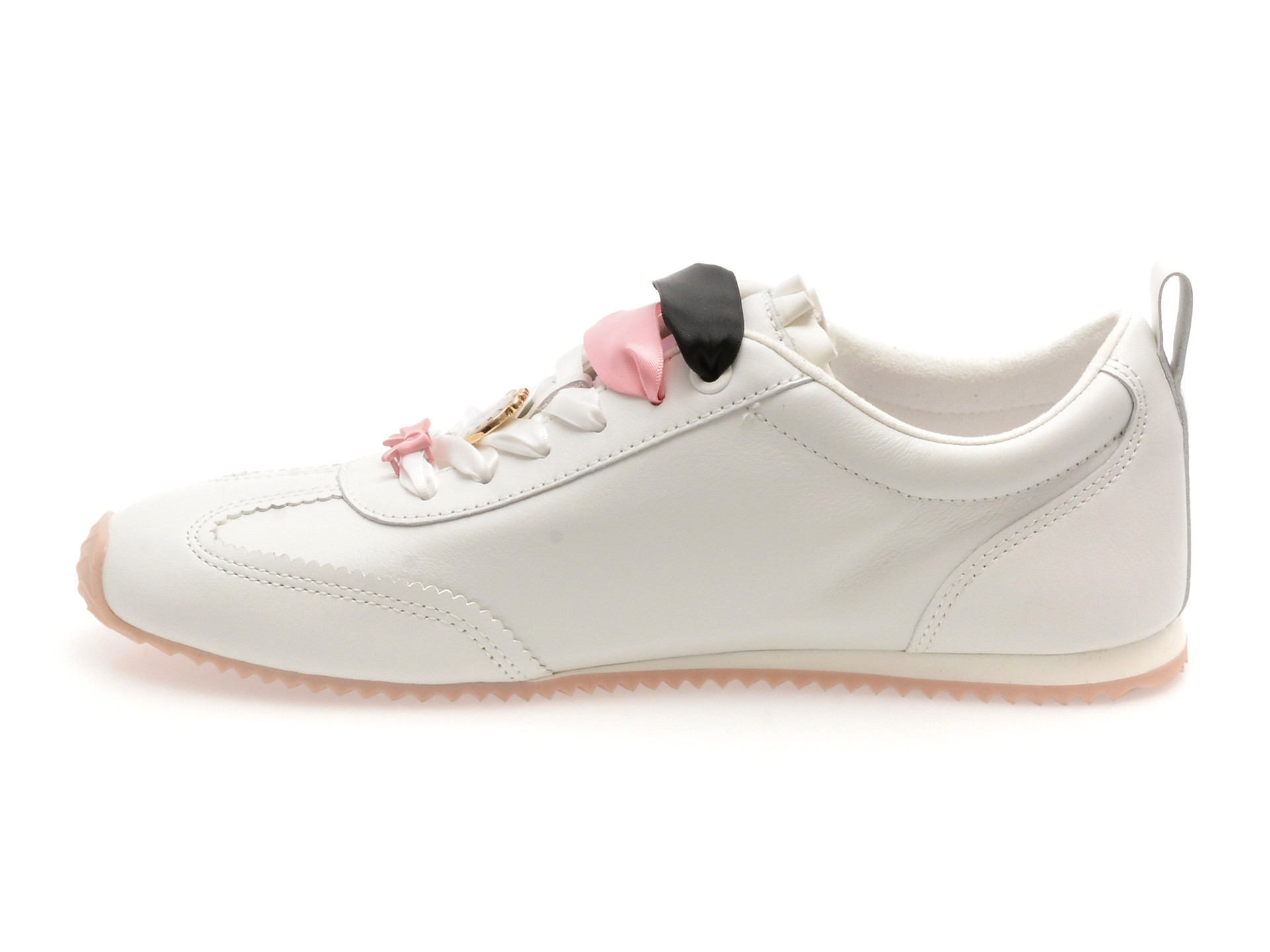 Pantofi sport ALDO albi, PRINCESS SNEAKER 100, din piele naturala