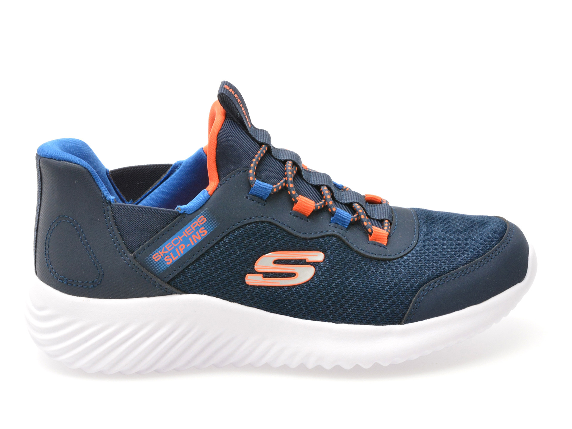 Pantofi sport SKECHERS bleumarin, BOUNDER, din material textil