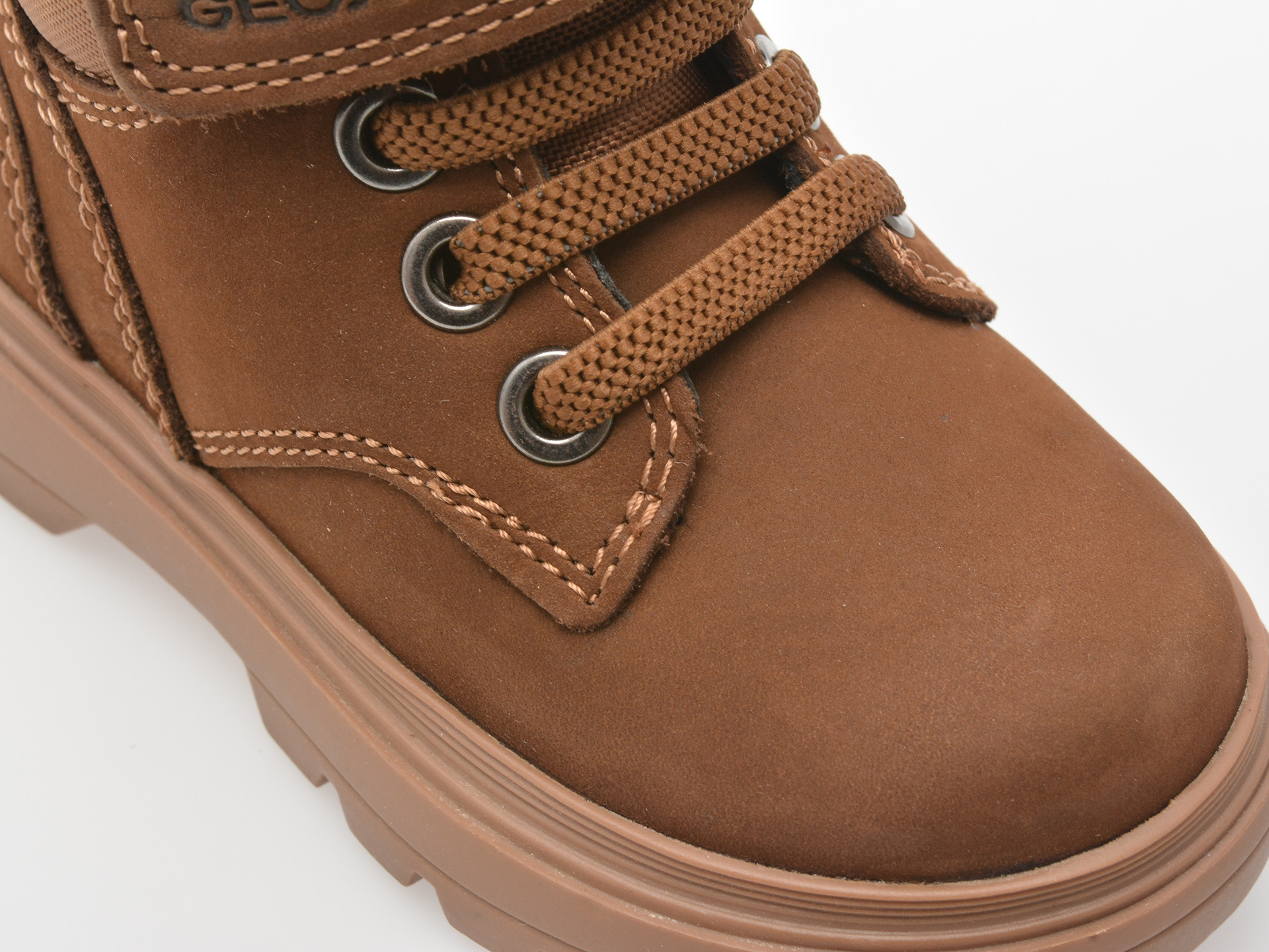 Ghete GEOX maro, B4662B, din nabuc