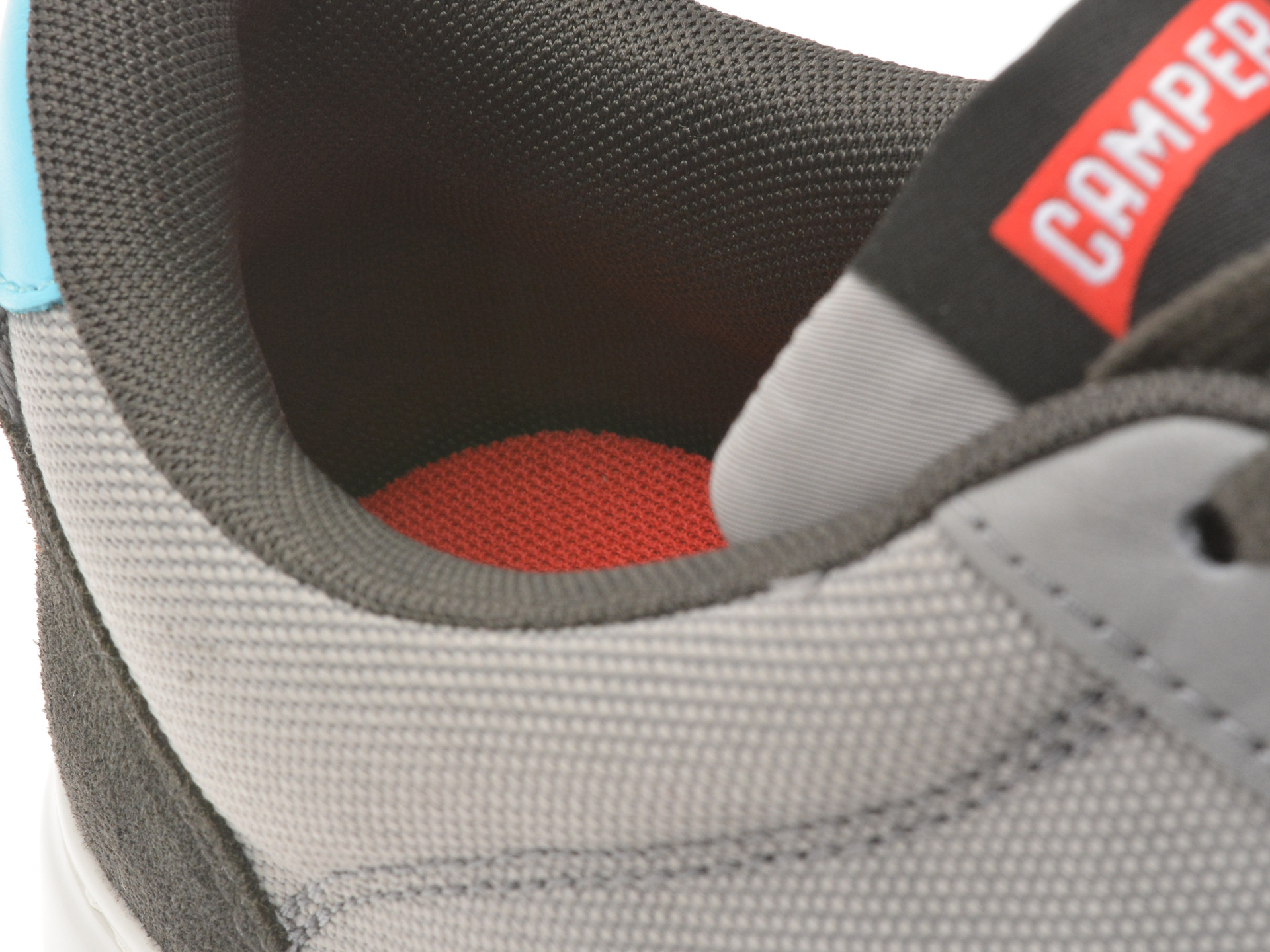 Pantofi sport CAMPER gri, RUNNER, din material textil