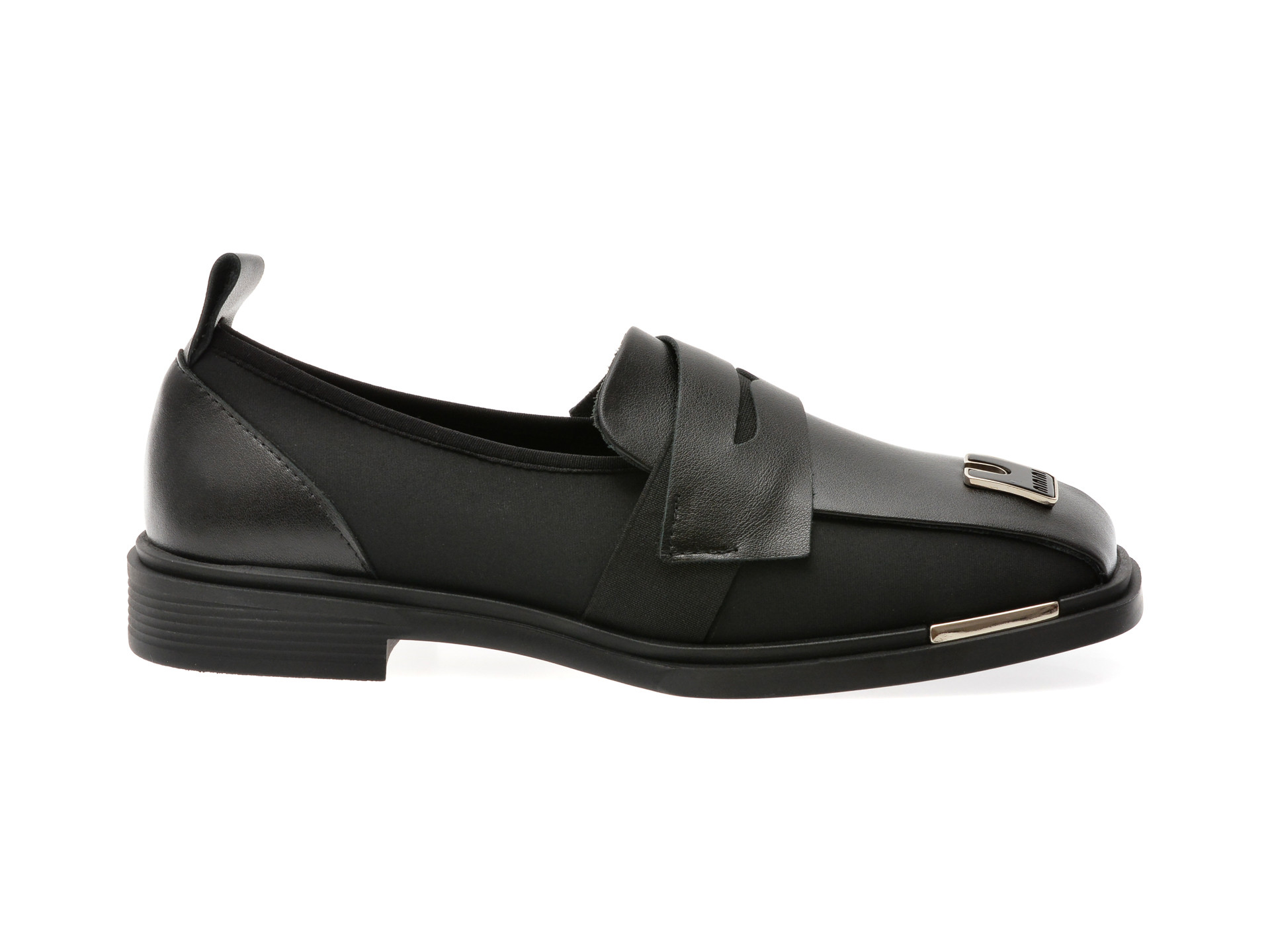 Pantofi IMAGE negri, 3941042, din material textil