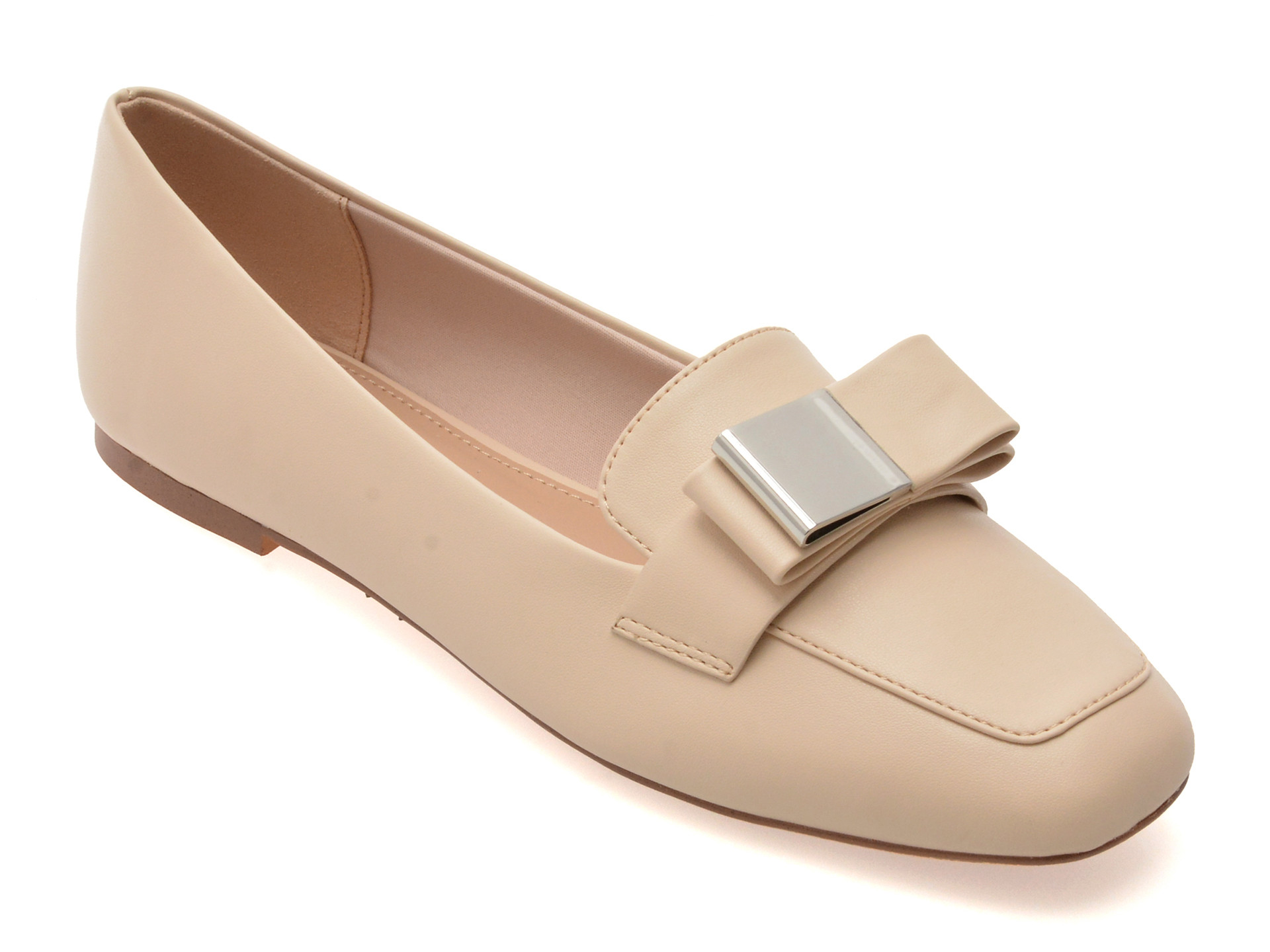 Mocasini ALDO bej, TALANANY 280, din piele ecologica