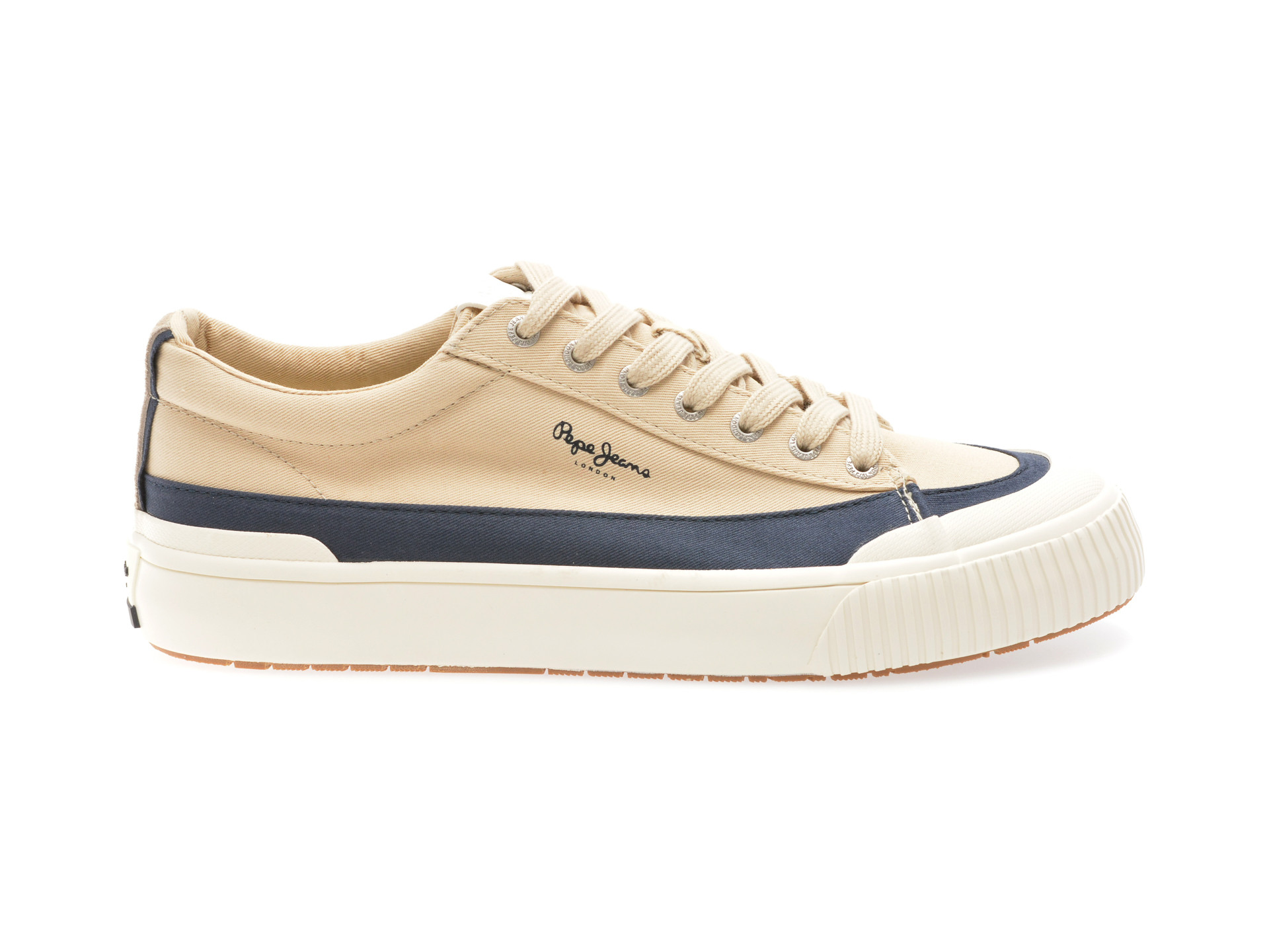 Pantofi sport PEPE JEANS bej, BEN WASH, din material textil