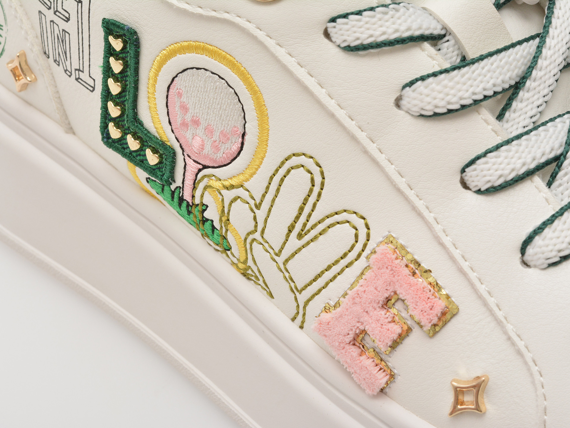 Pantofi sport ALDO albi, FOREMORE 138, din piele ecologica