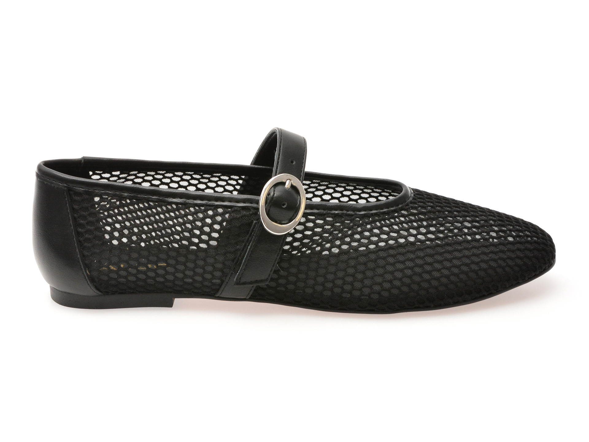 Balerini ALDO negri, QUINCEY 001, din material textil