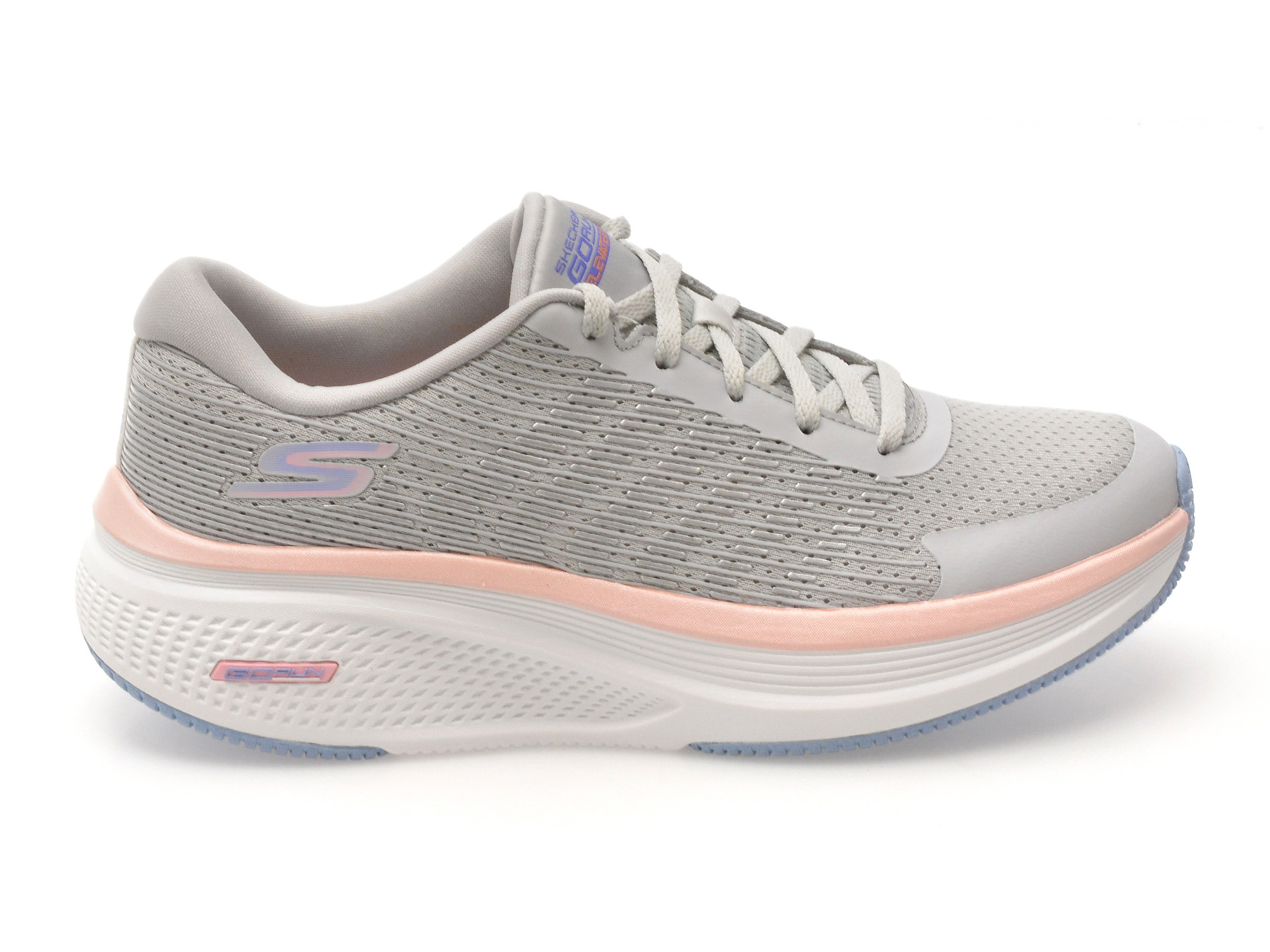 Pantofi sport SKECHERS gri, GO RUN ELEVATE 2.0, din material textil