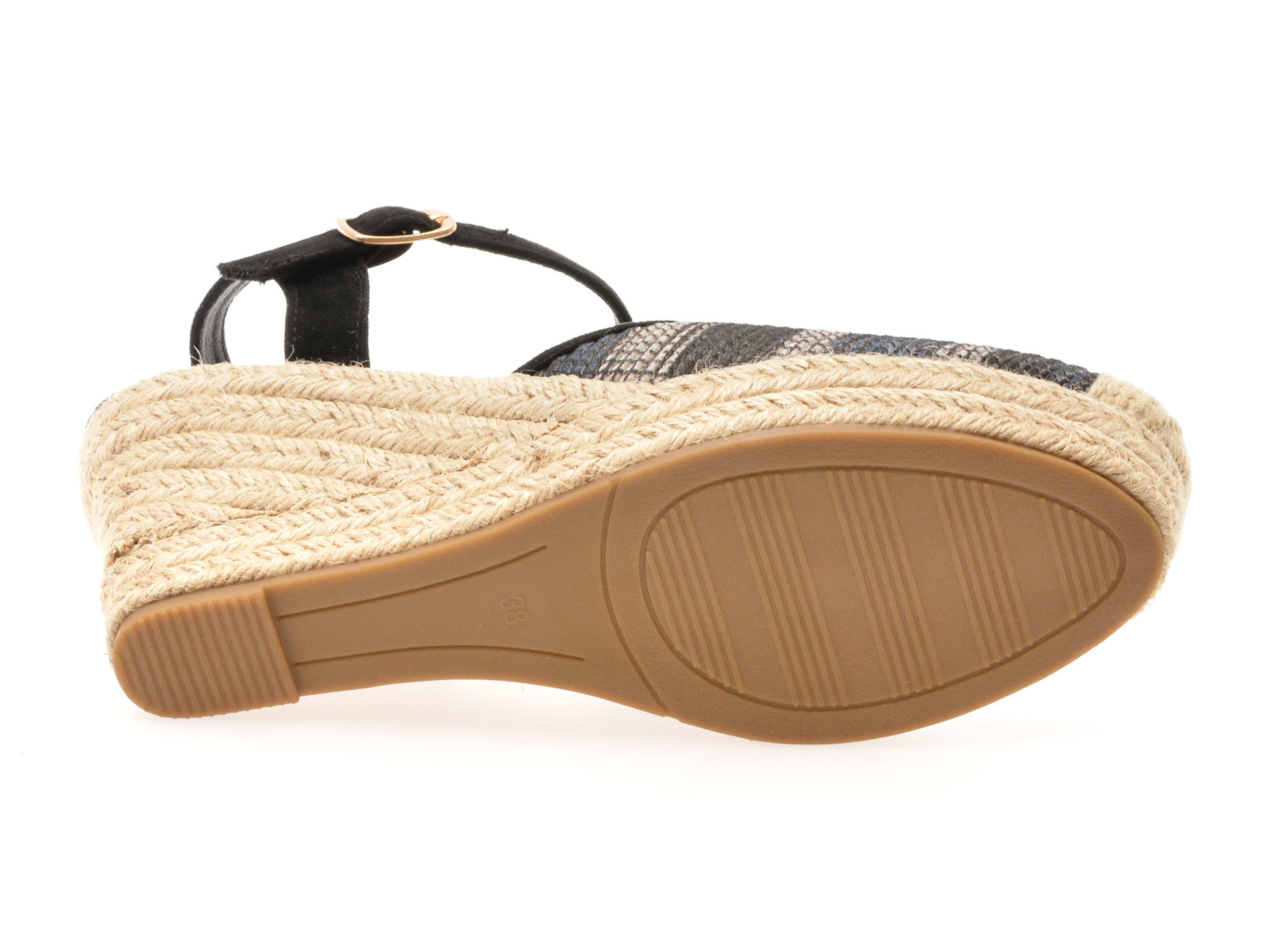 Pantofi EPICA negri, 82914, din piele ecologica