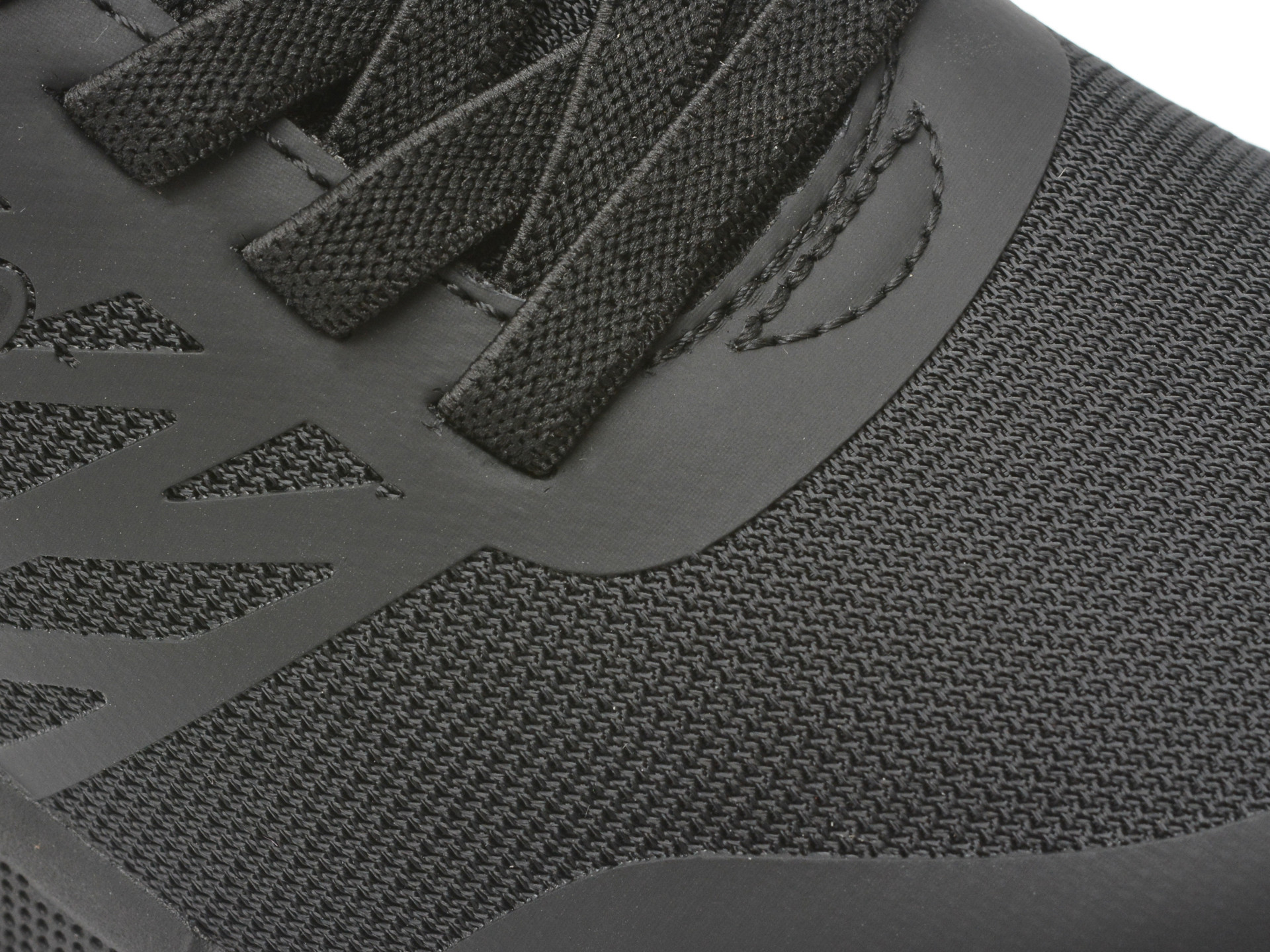 Pantofi sport SKECHERS negri, MICROSPEC, din material textil