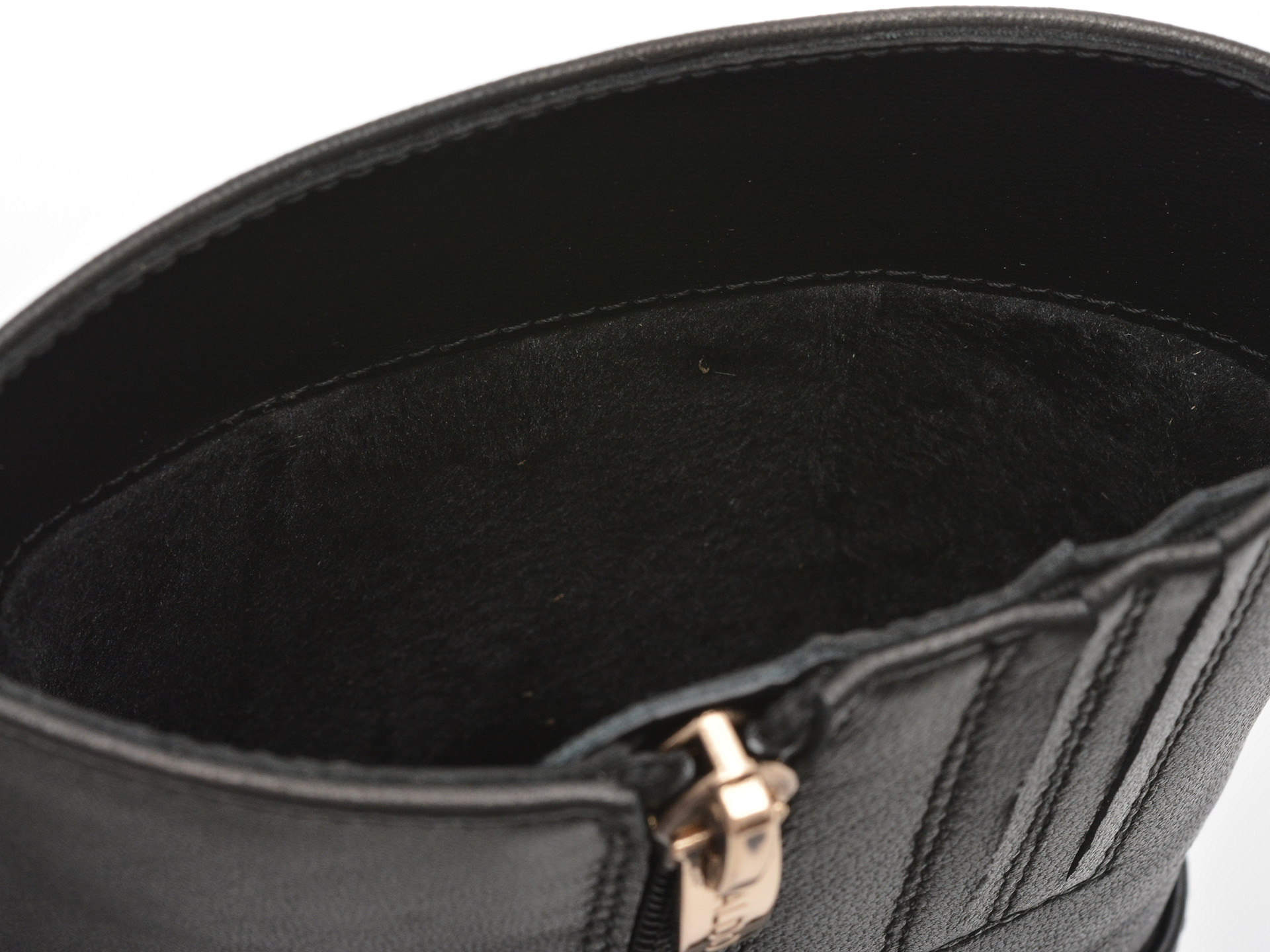 Ghete ALDO negre, B526, din piele naturala