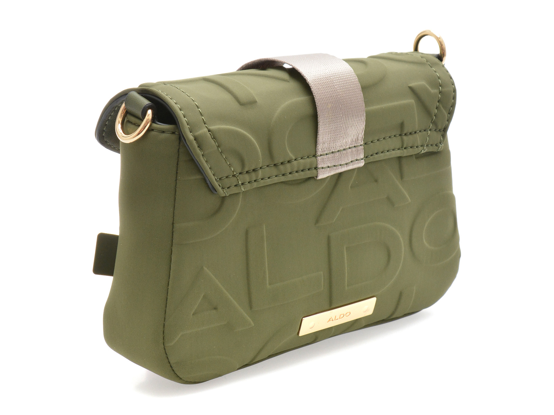 Geanta ALDO kaki, ASERIDER 250, din material textil