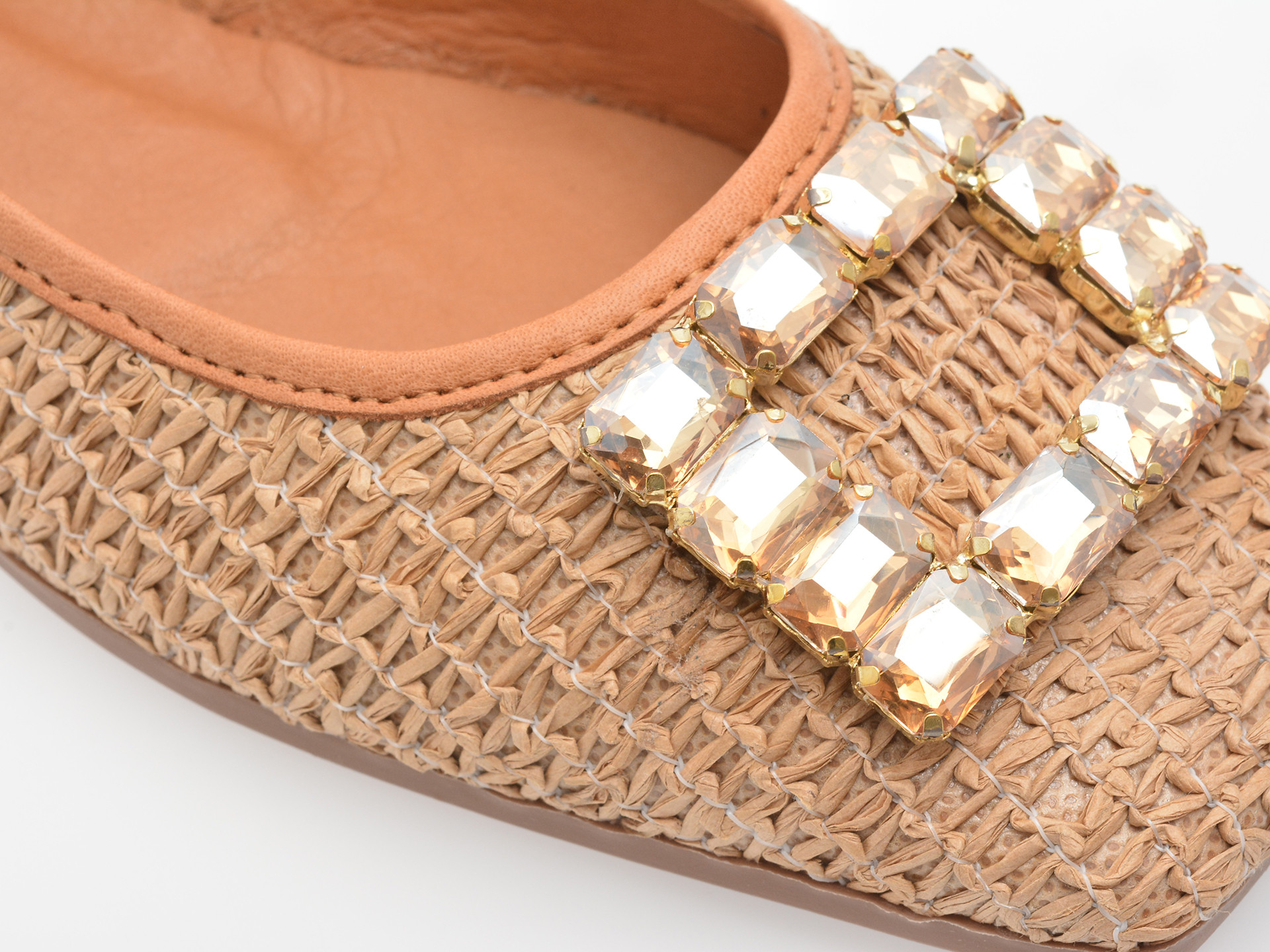 Balerini EPICA maro, 97574, din material textil