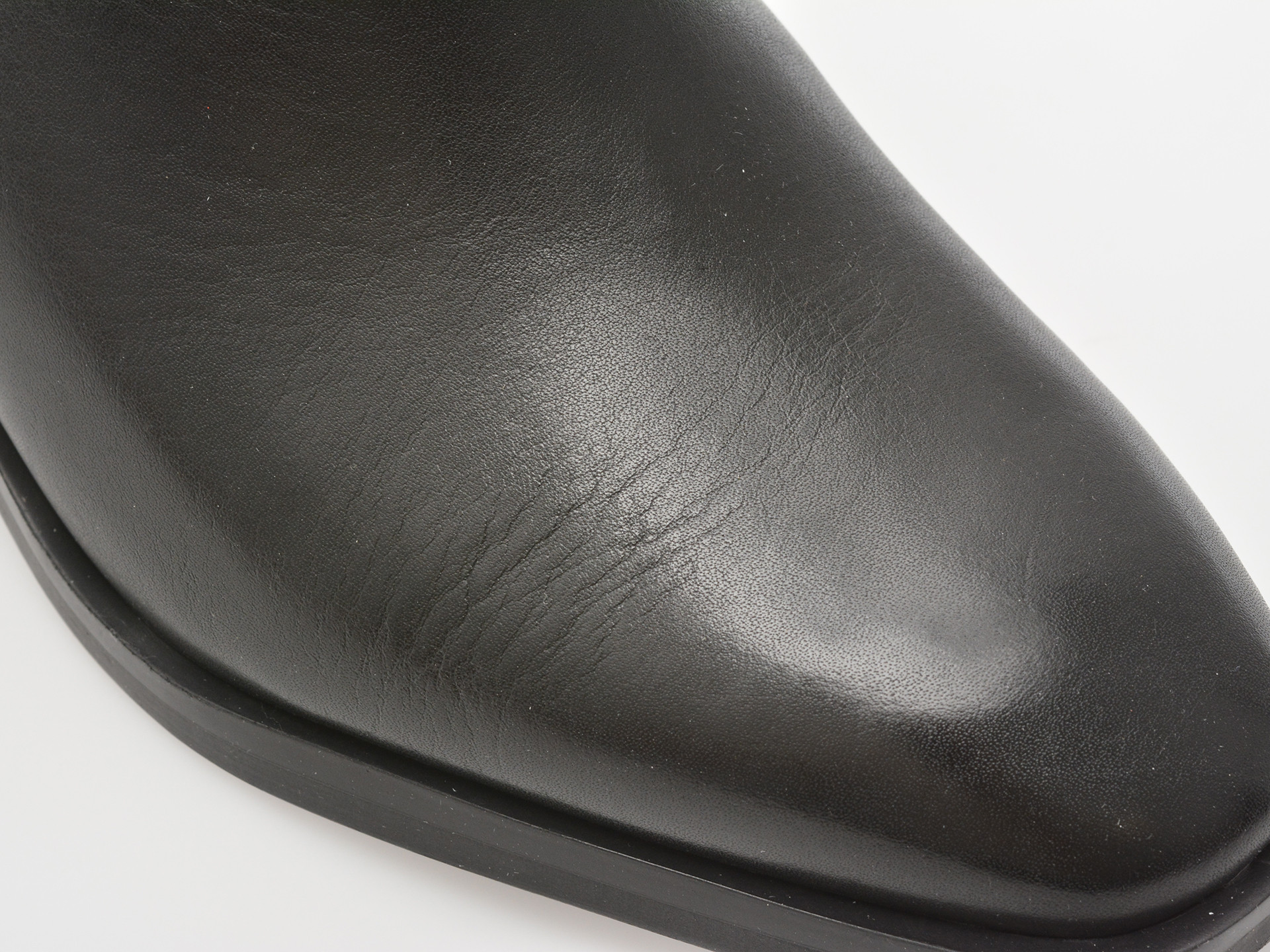 Ghete aldo negre 14058802 din piele naturala