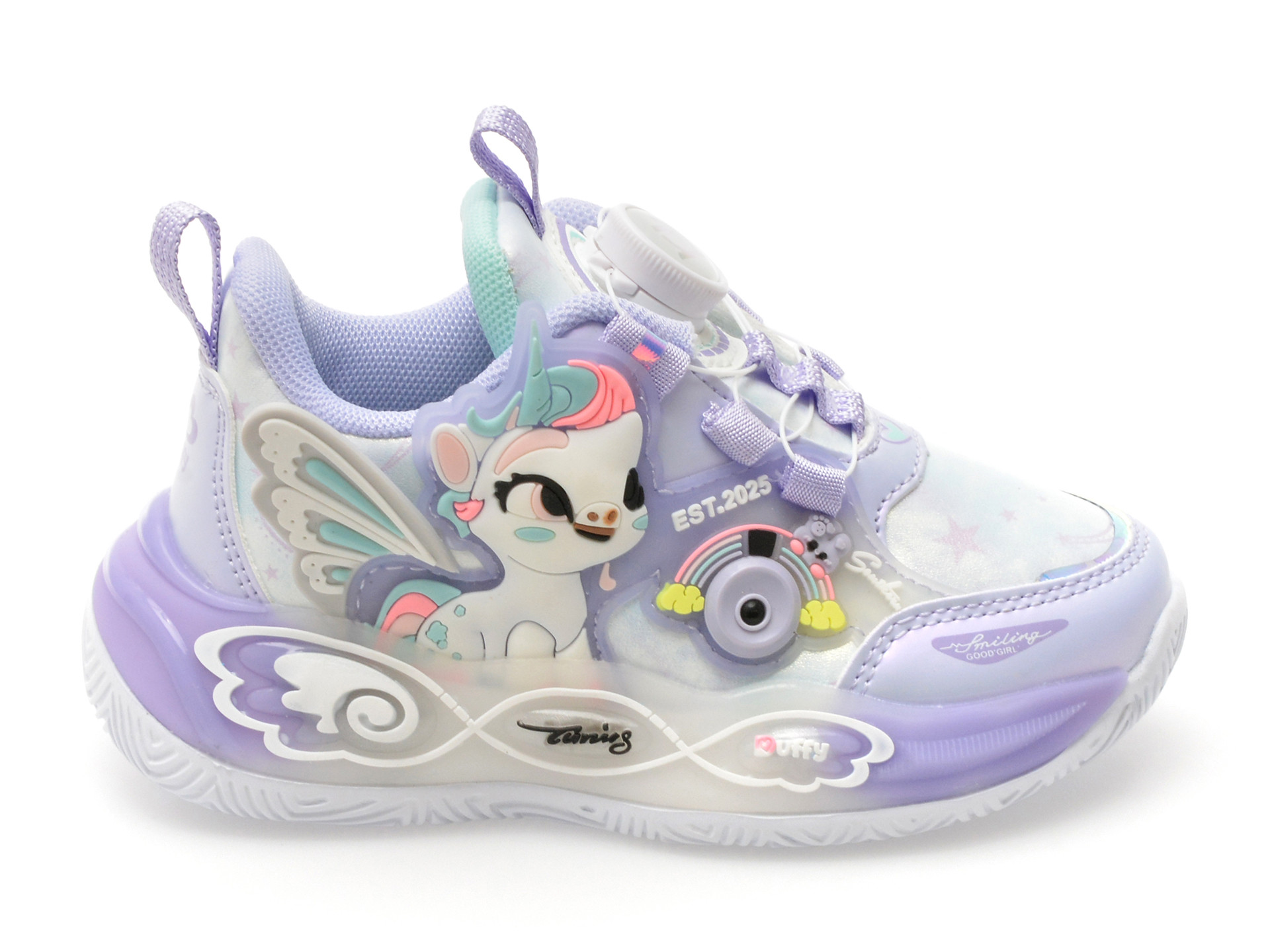 Pantofi sport SELECTION KIDS mov, 910, din piele ecologica