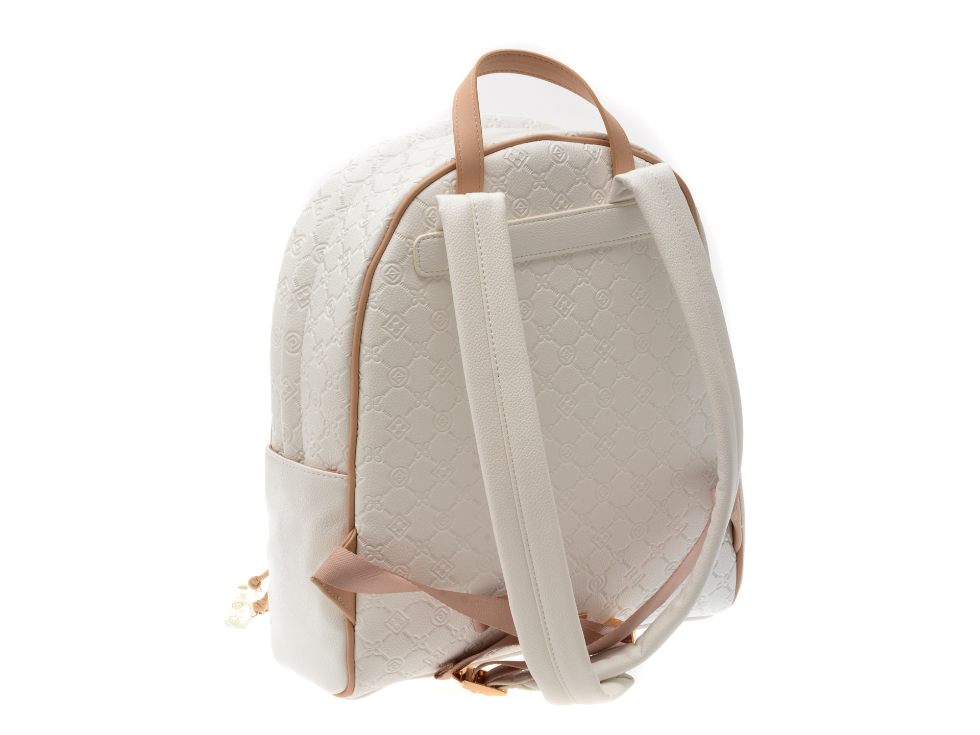 Rucsac ALDO alb, ENABELDAR 115, din piele ecologica