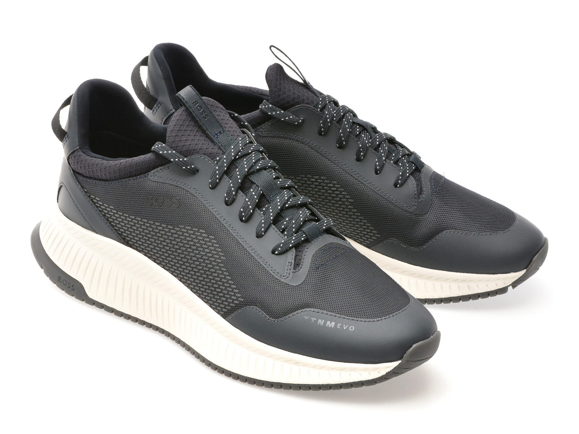 Pantofi sport BOSS bleumarin, 8700, din material textil