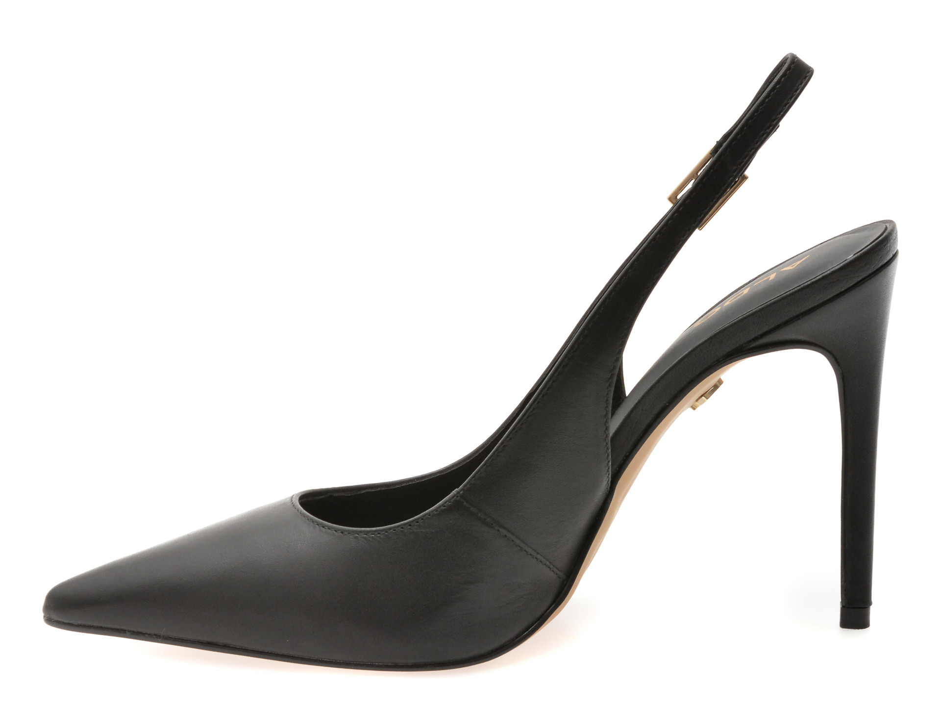 Pantofi eleganti ALDO negri, STESSYSLING 007, din piele naturala