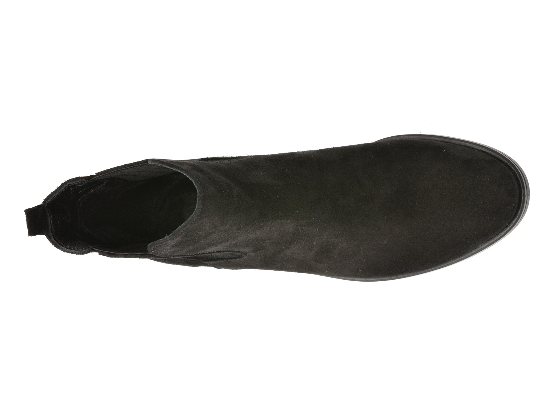 Ghete EPICA negre, 232080, din piele intoarsa