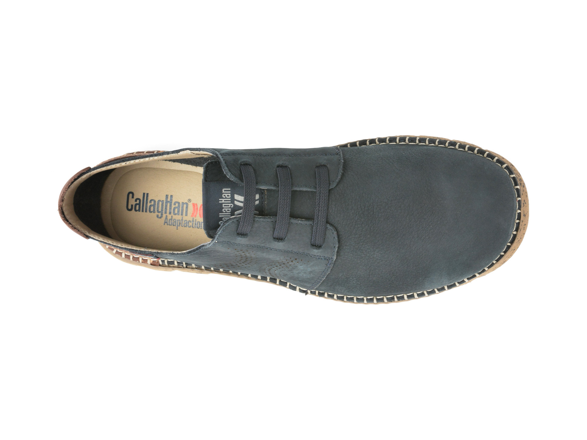 Pantofi CALLAGHAN albastri, 43200, din piele naturala