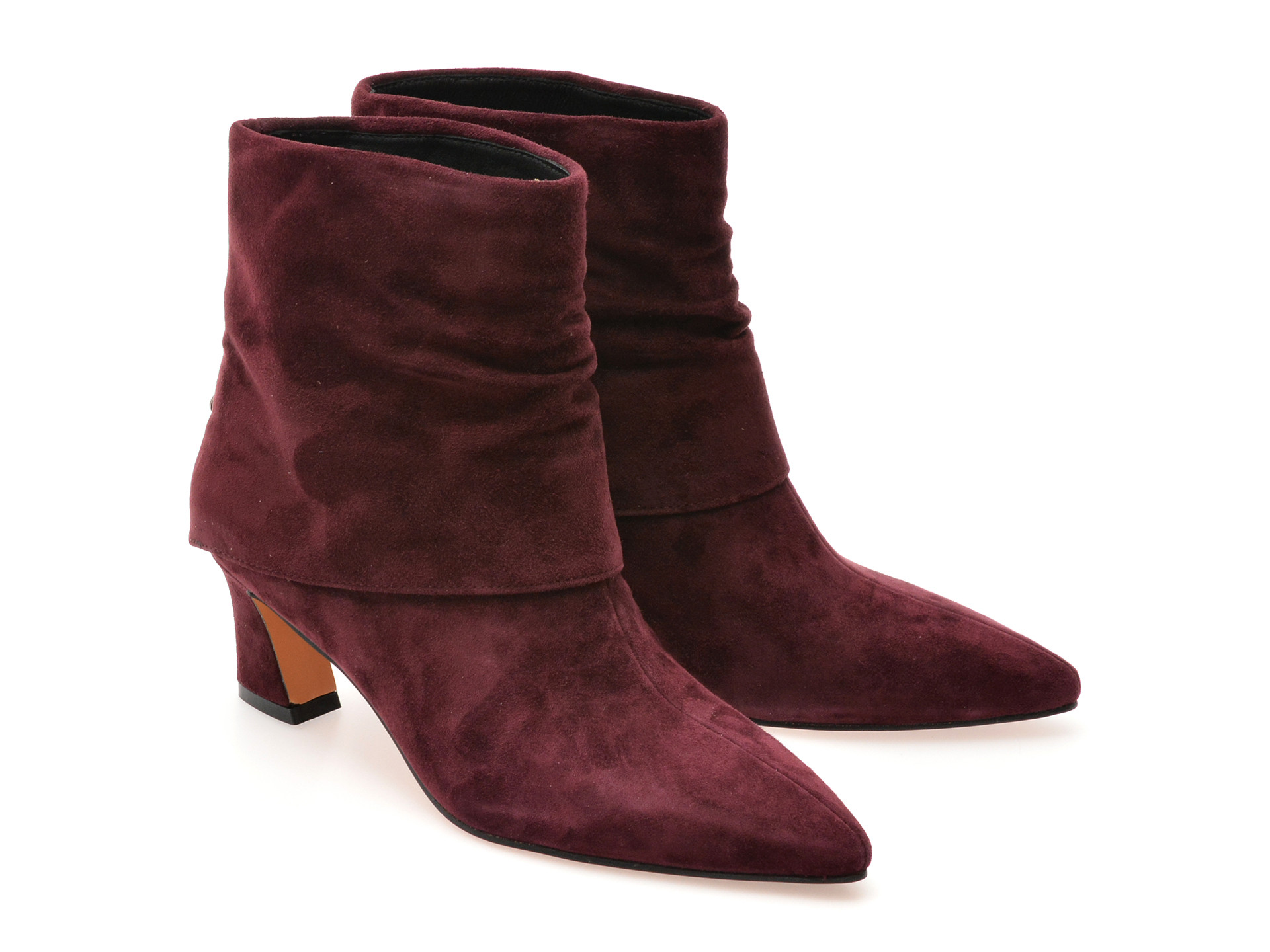 Botine elegante ALDO visinii, 1122F, din piele intoarsa