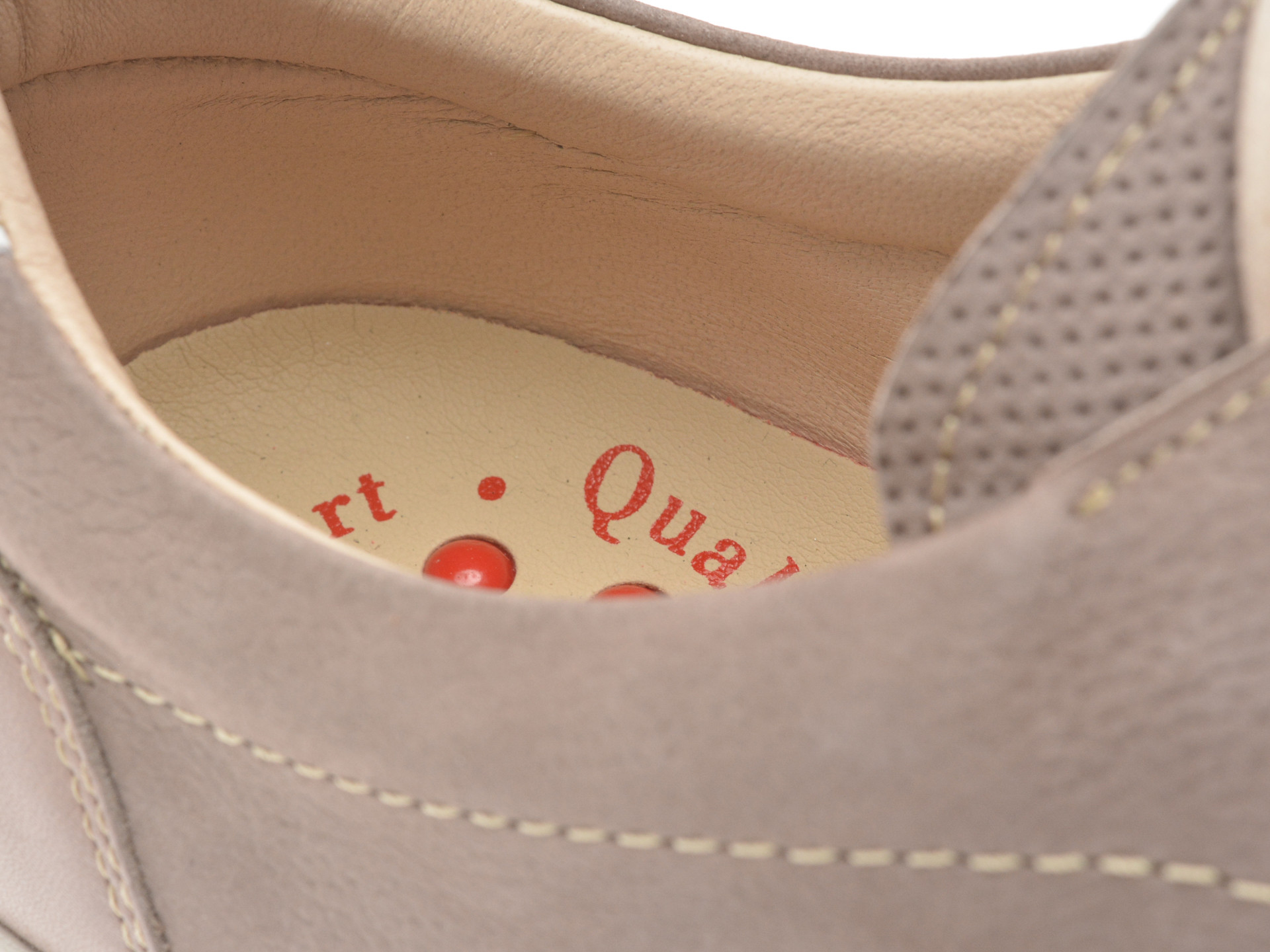 Pantofi OTTER gri, 4193, din nabuc