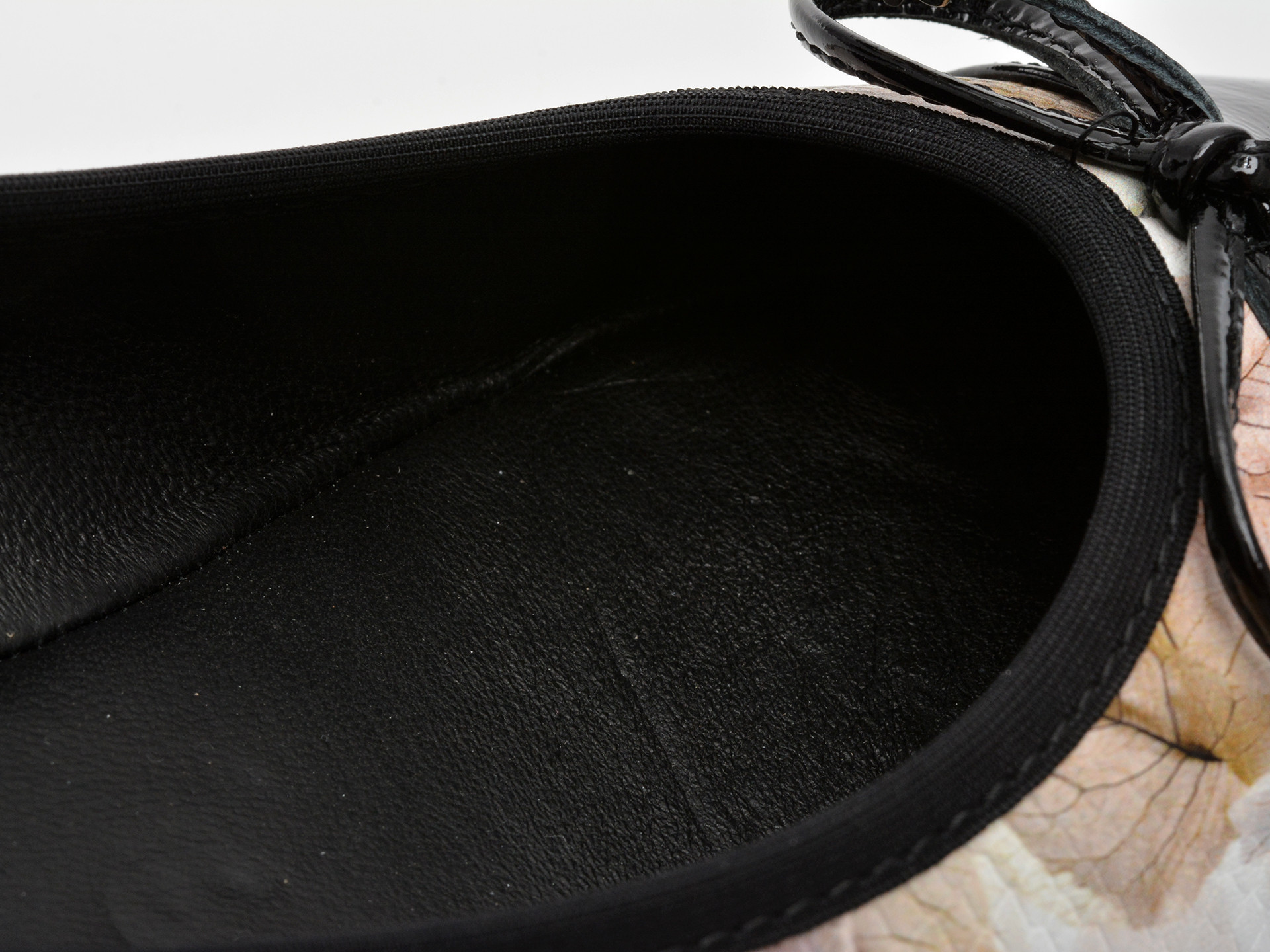 Balerini EPICA albi, 2956, din piele naturala