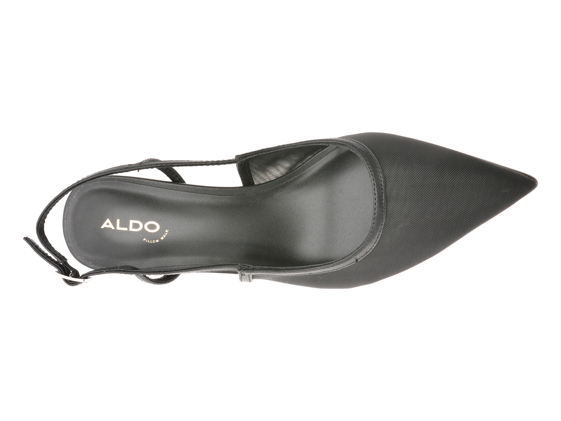 Pantofi eleganti ALDO negri, MAXINA 001, din material textil