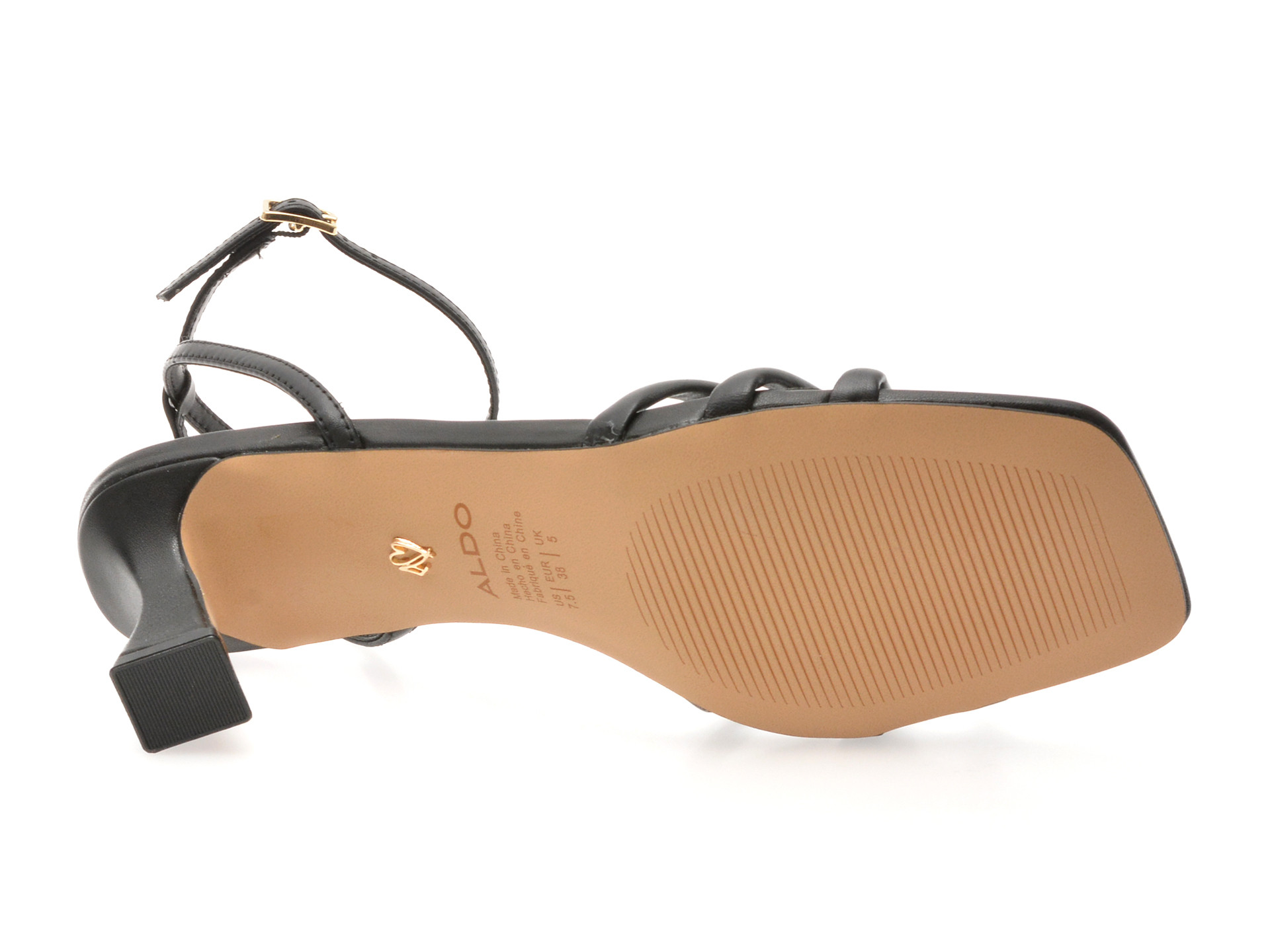 Sandale eleganti ALDO negre, KAILAYA 001, din piele naturala