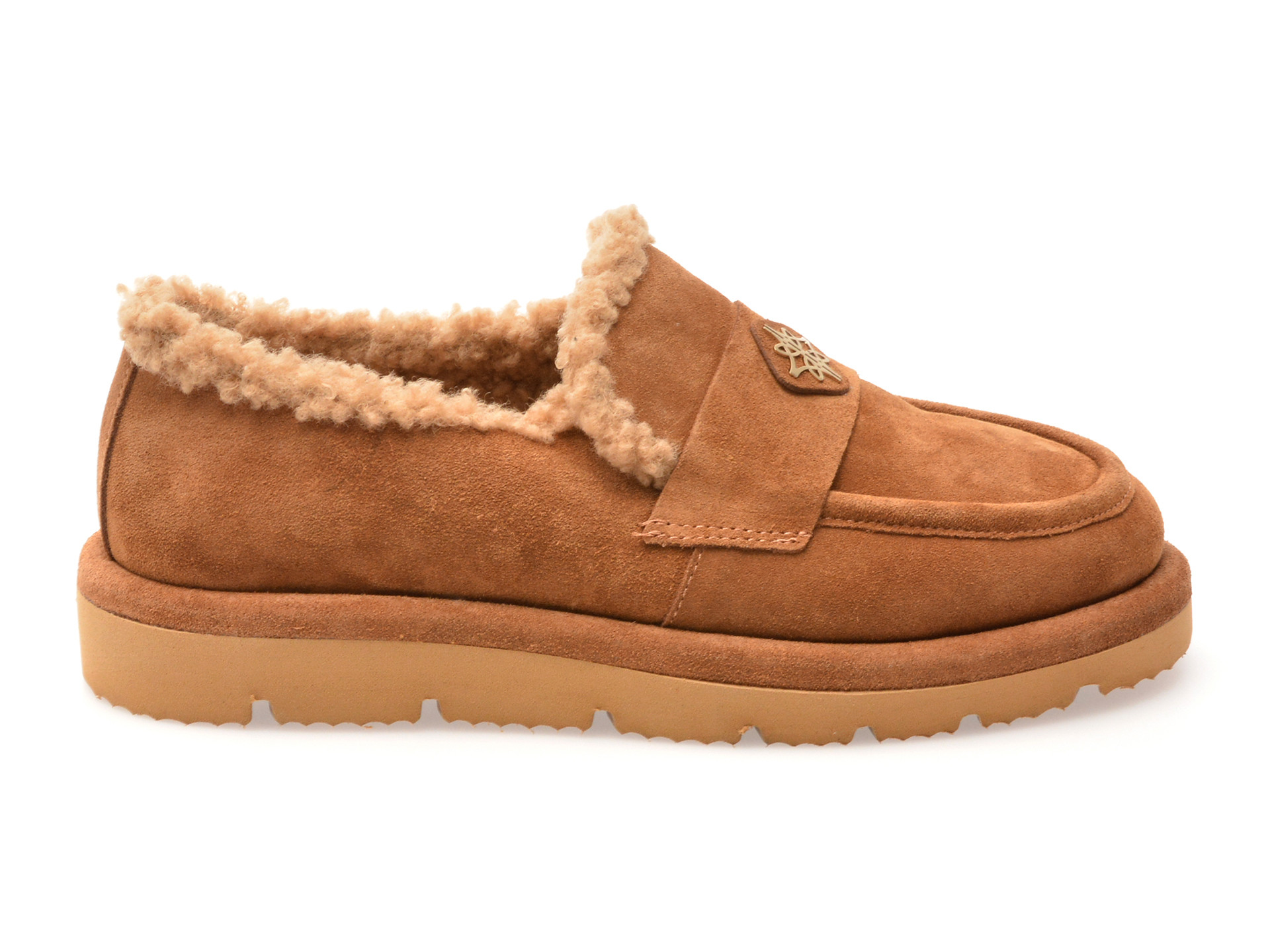 Mocasini EPICA maro, 3642607, din piele intoarsa
