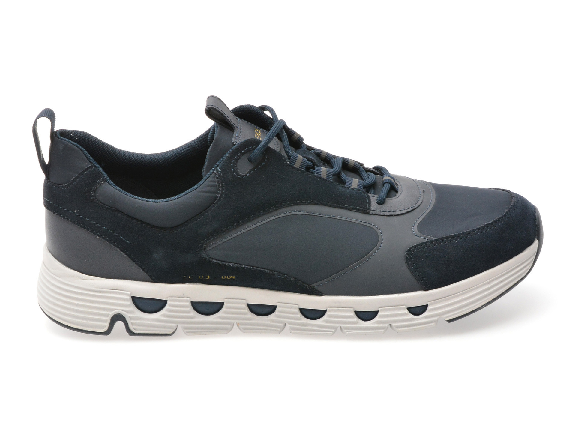 Pantofi sport GEOX bleumarin, U46HRA, din material textil